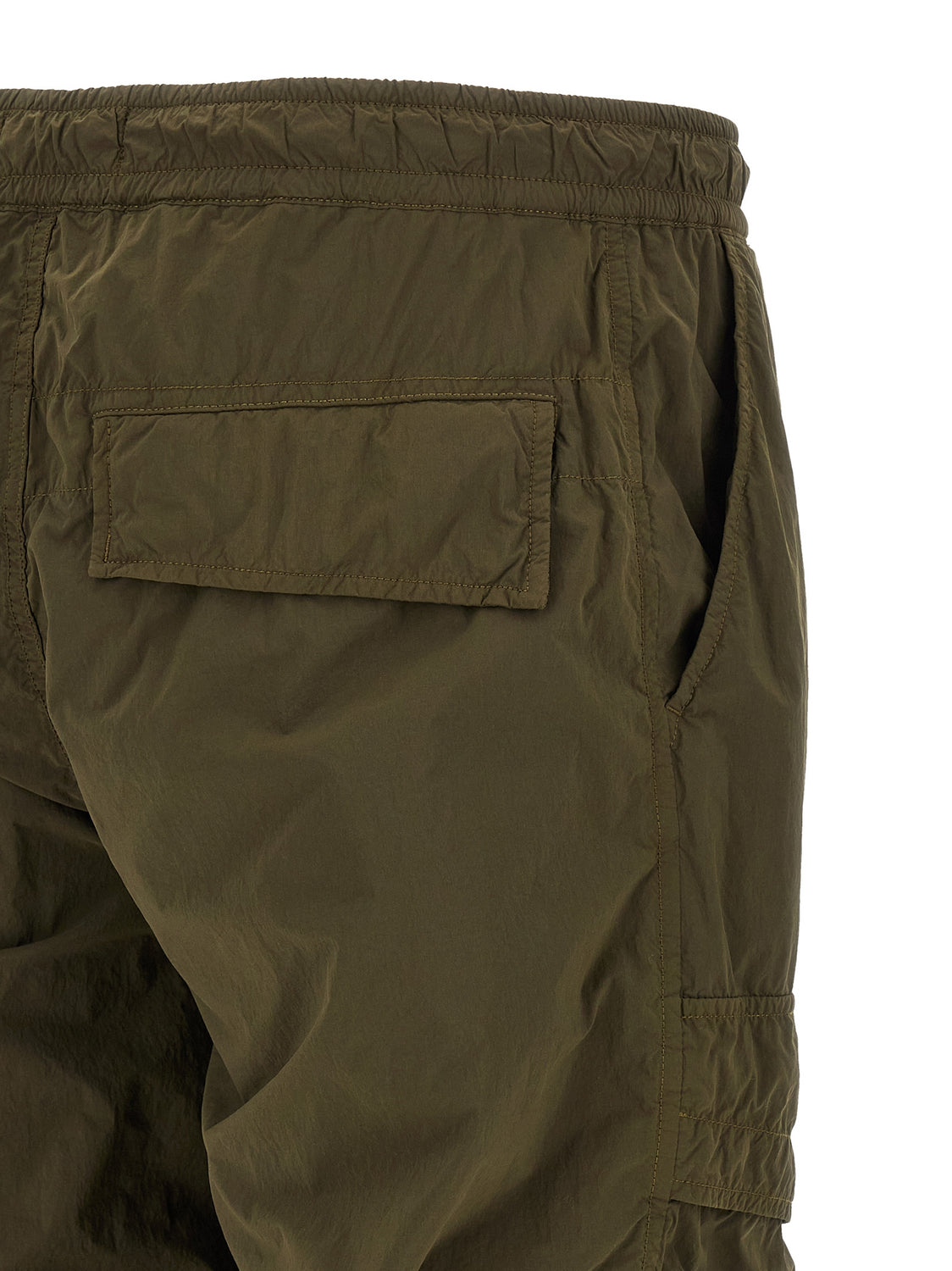 Bicolor Polyamide Cargo Pants