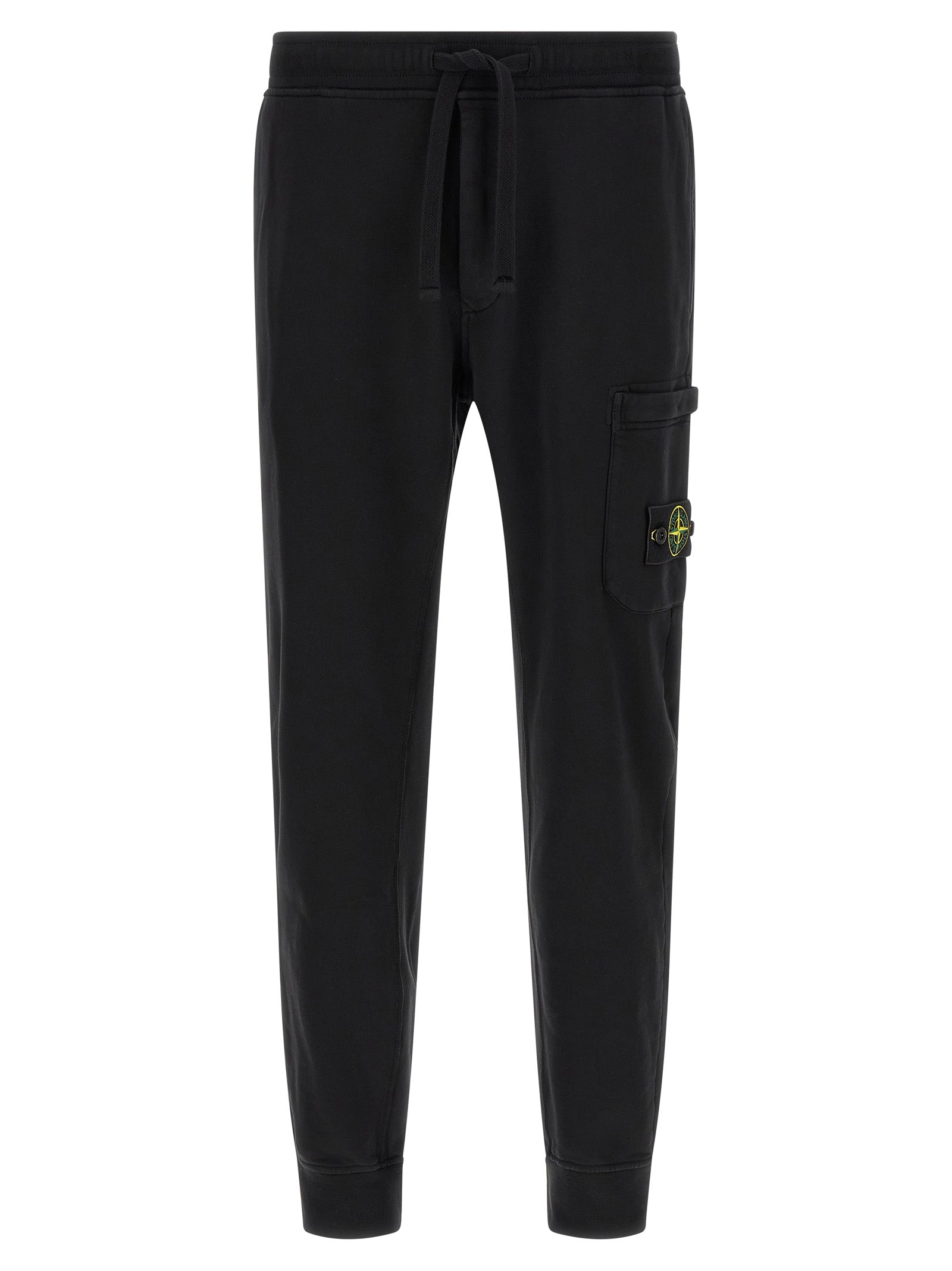 Black Cotton Joggers (Workout Pants)