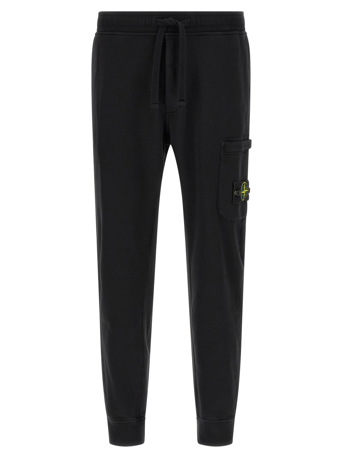 Black Cotton Joggers (Workout Pants)