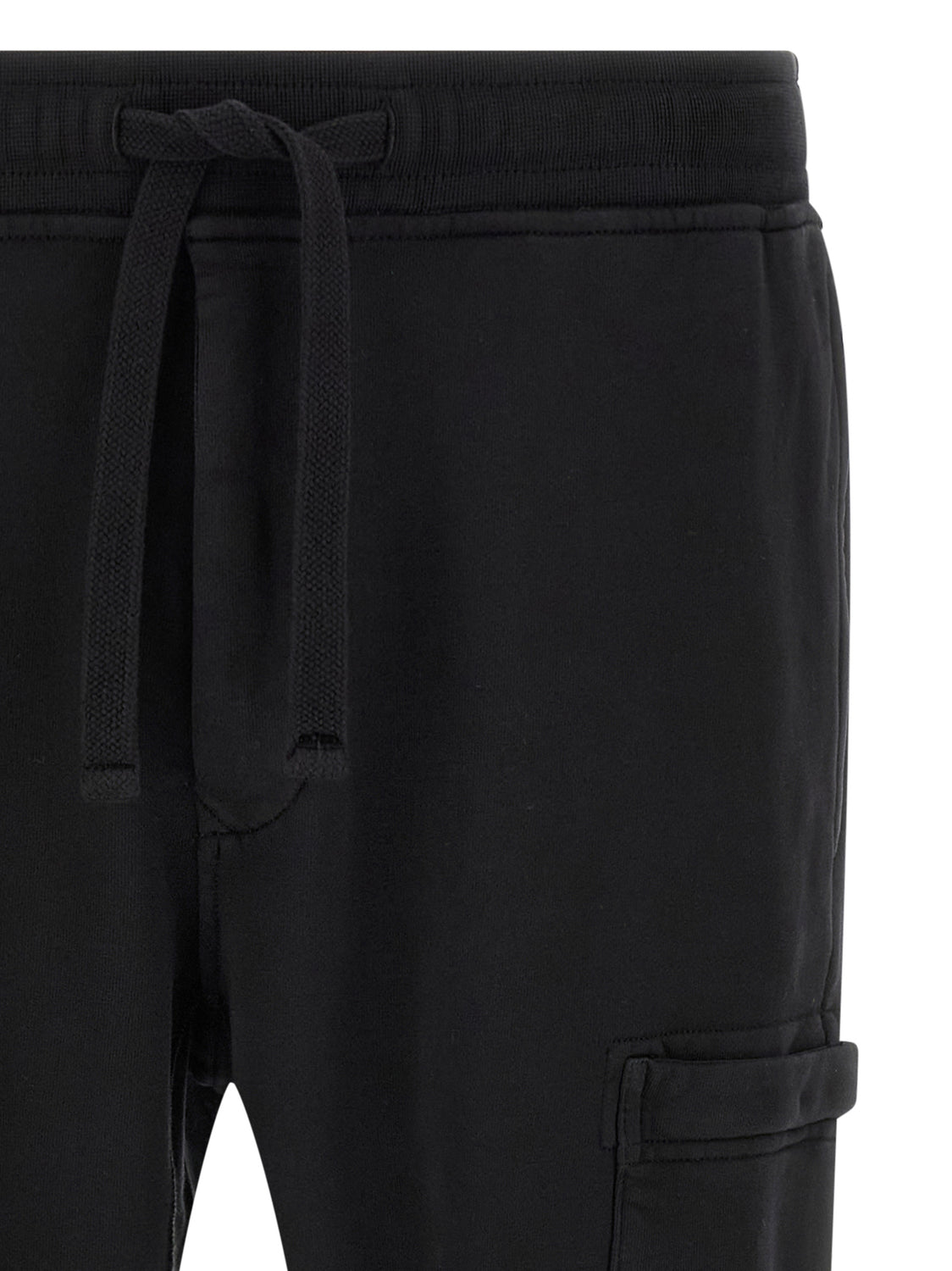 Black Cotton Joggers (Workout Pants)