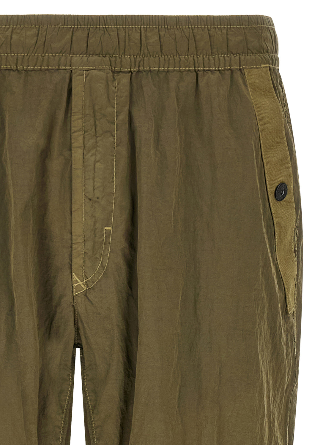 Bicolor Polyamide Athletic Pants