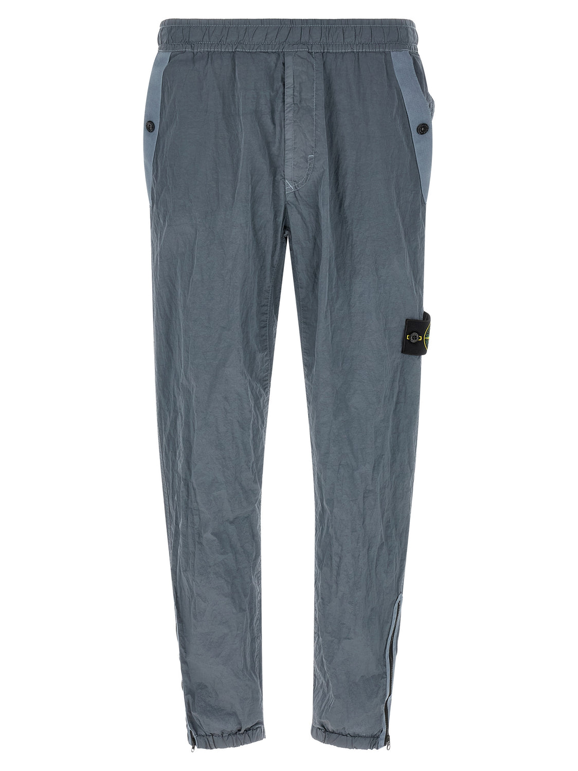 Gray Polyamide Joggers (Workout Pants)
