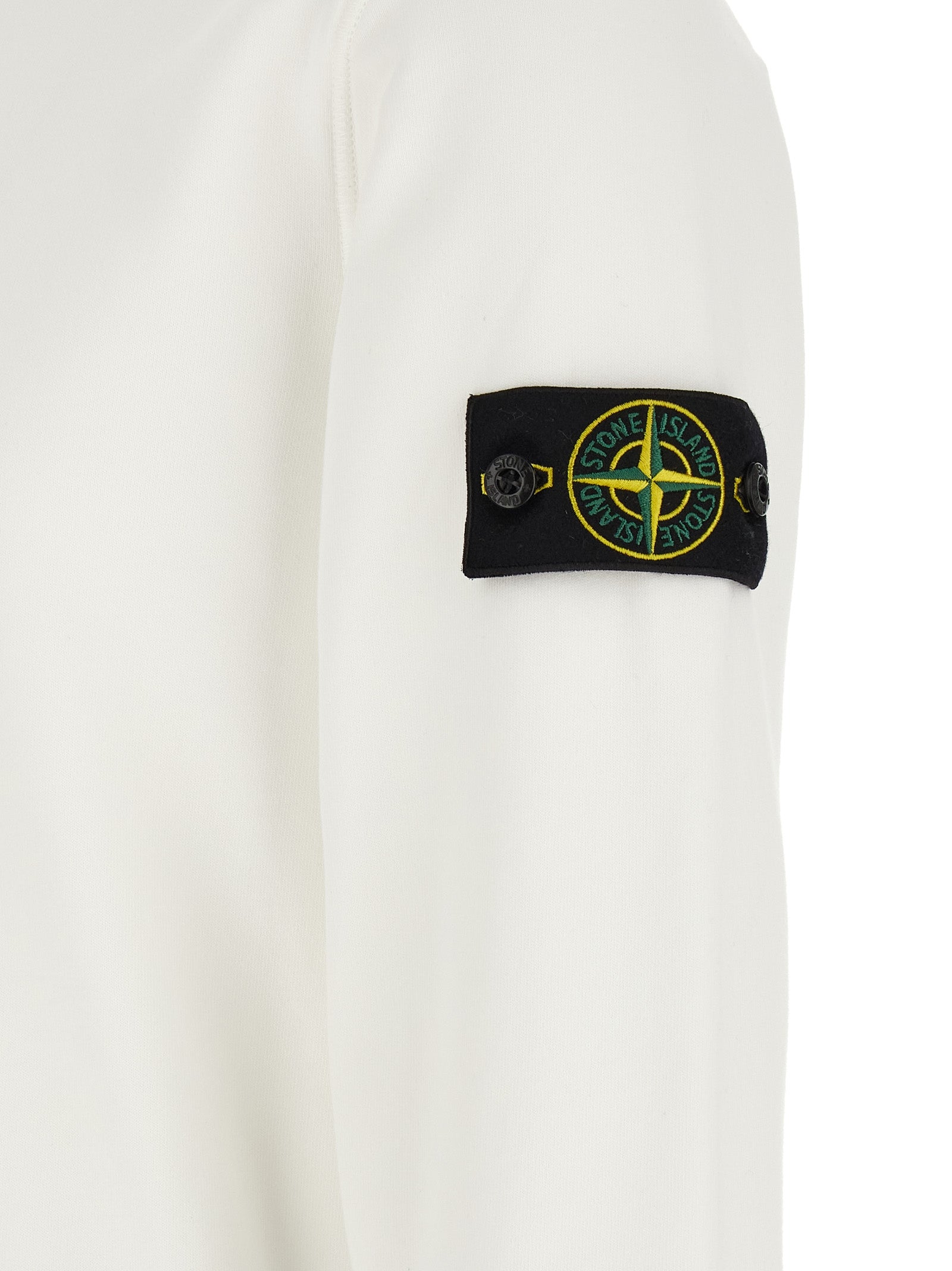 White Cotton Sweatshirt