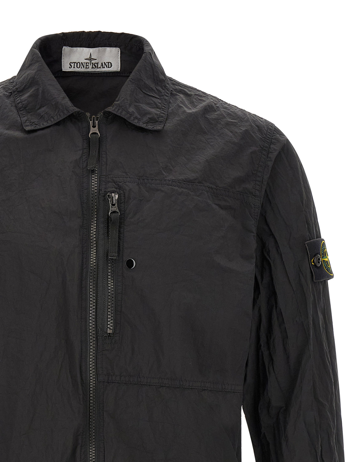 Black Polyamide Blouse