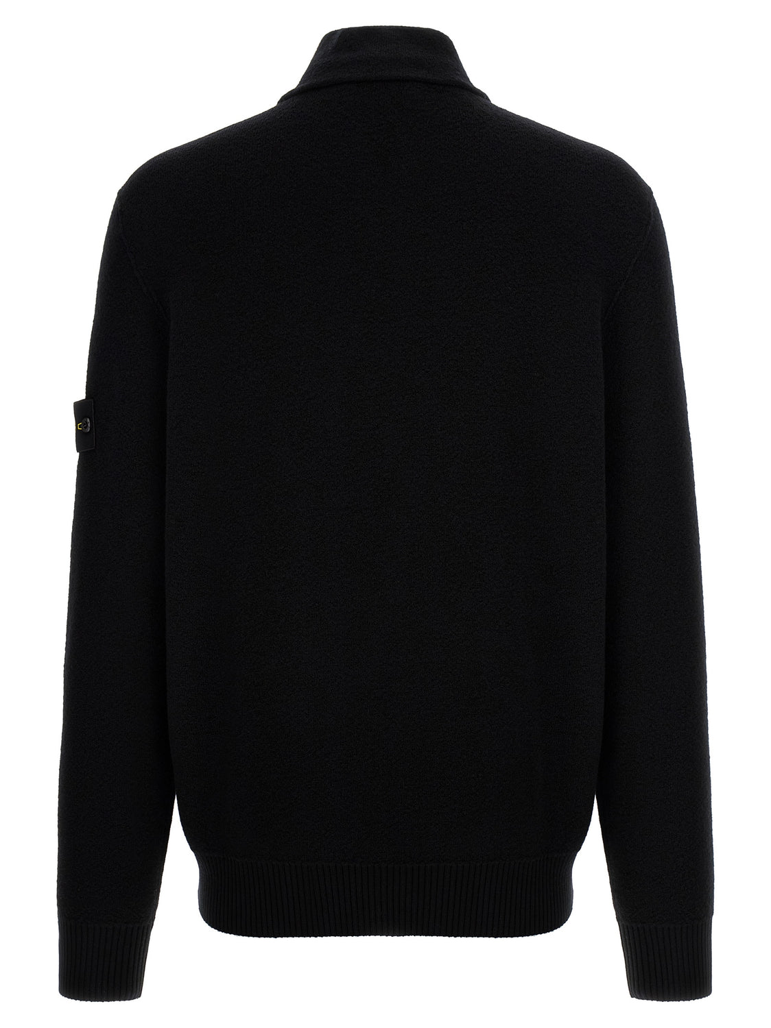 Black Virgin Wool Cardigan