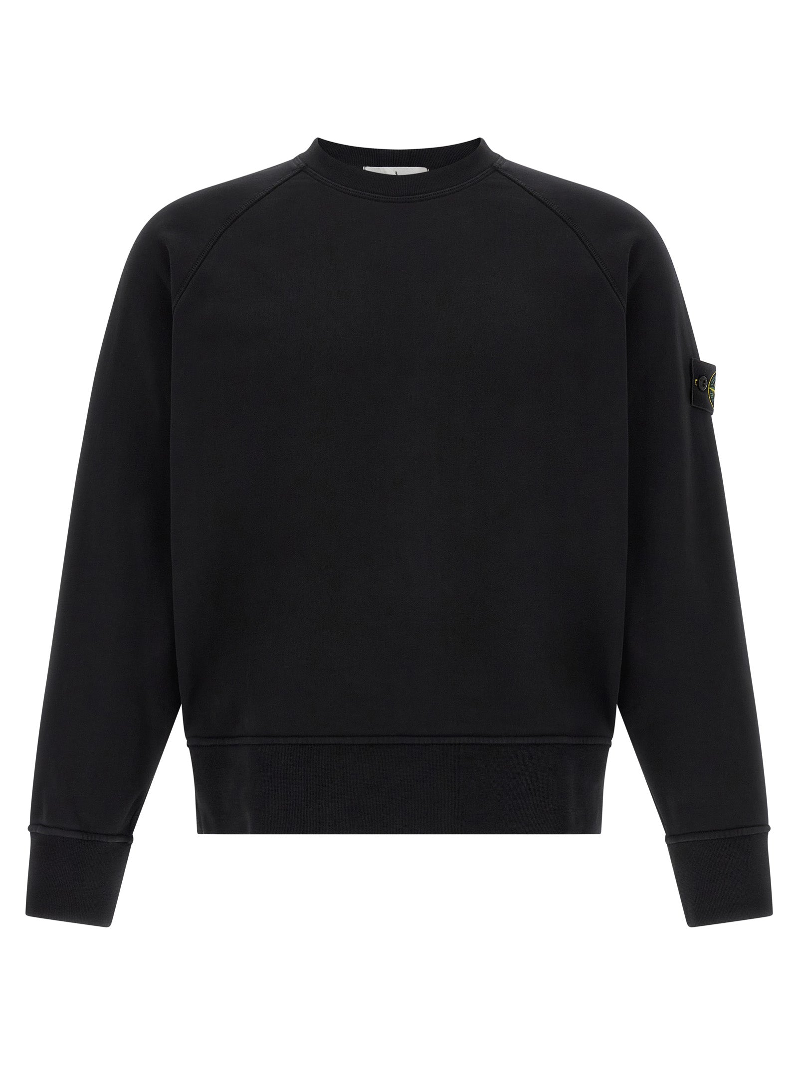 Black Cotton Sweatshirt