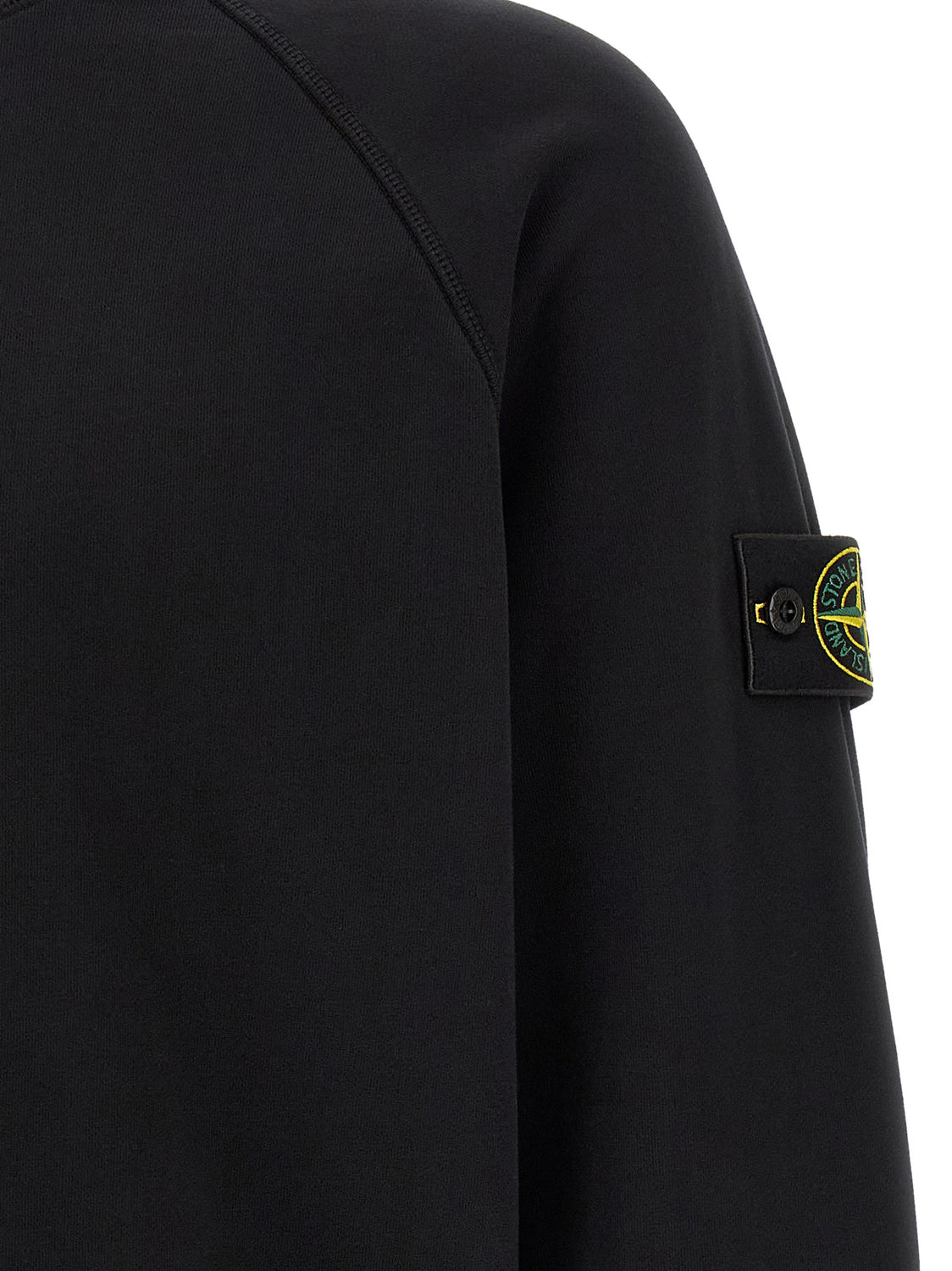 Black Cotton Sweatshirt