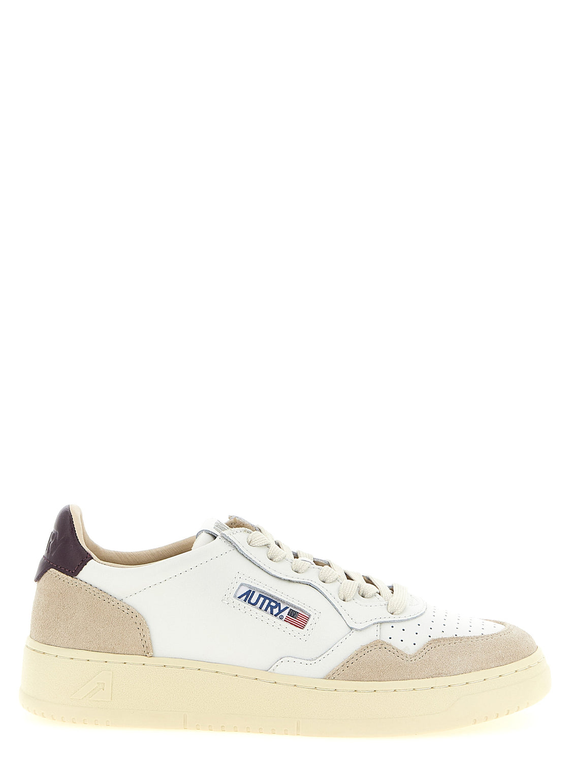 Multicolor Cowhide Athletic Sneakers