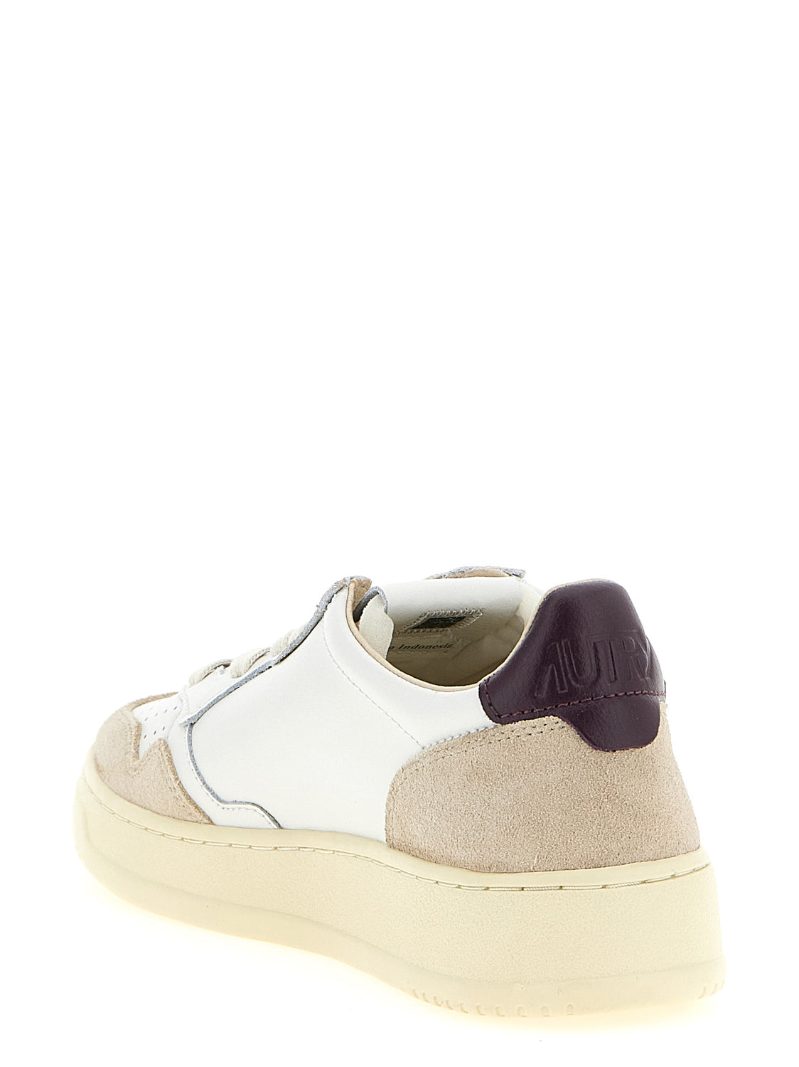 Multicolor Cowhide Athletic Sneakers