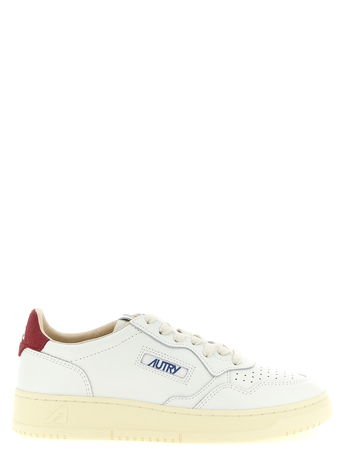 Bordeaux Cowhide Athletic Sneakers