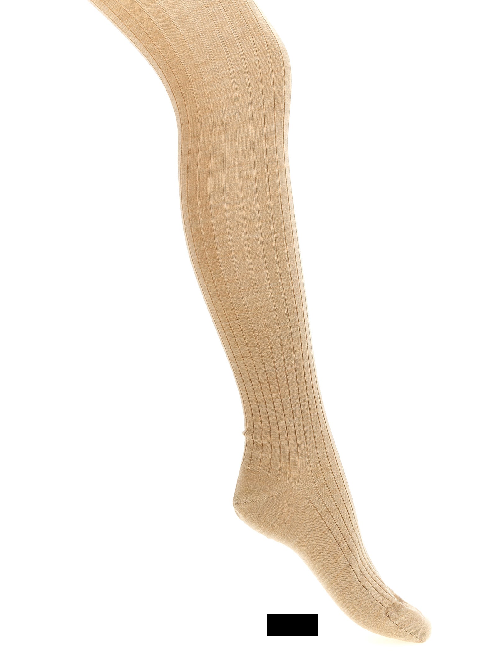 Beige Wool Socks