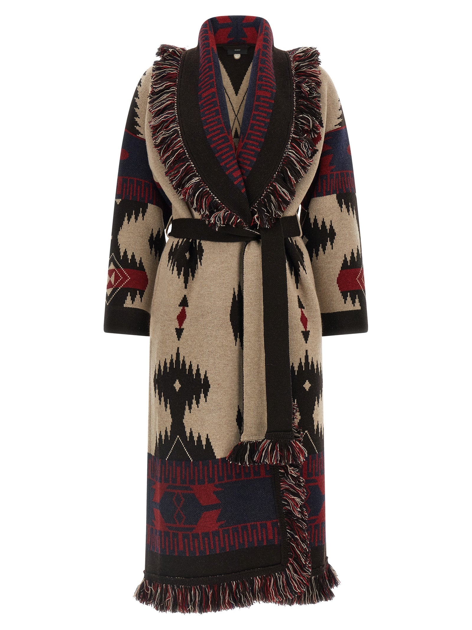 Multicolor Virgin Wool Coat