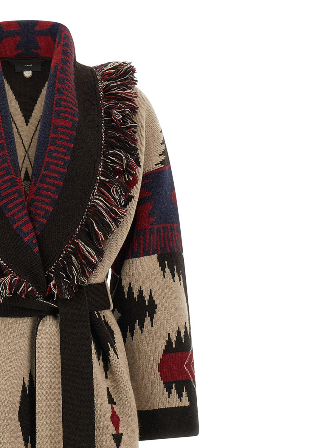 Multicolor Virgin Wool Coat