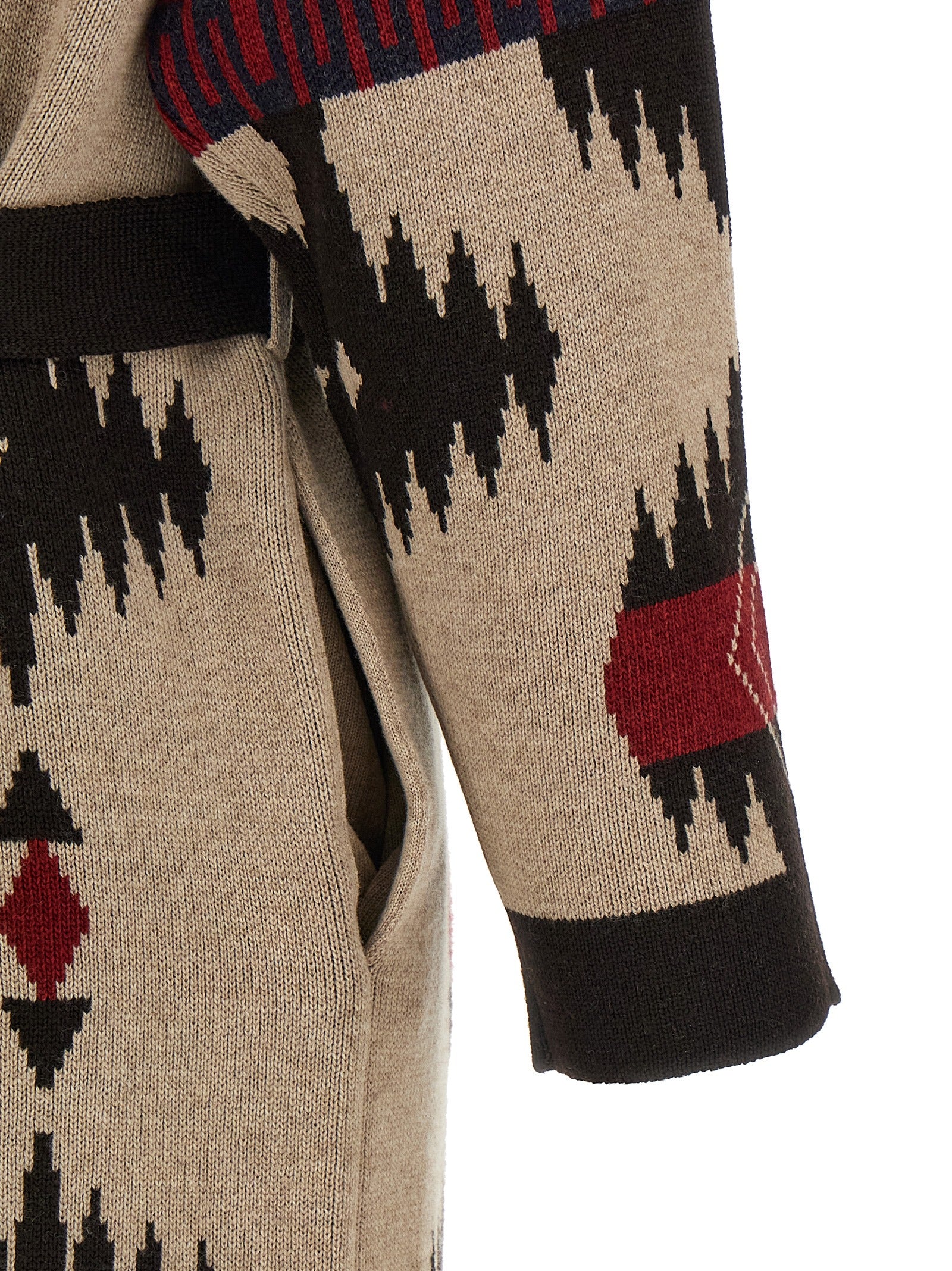 Multicolor Virgin Wool Coat