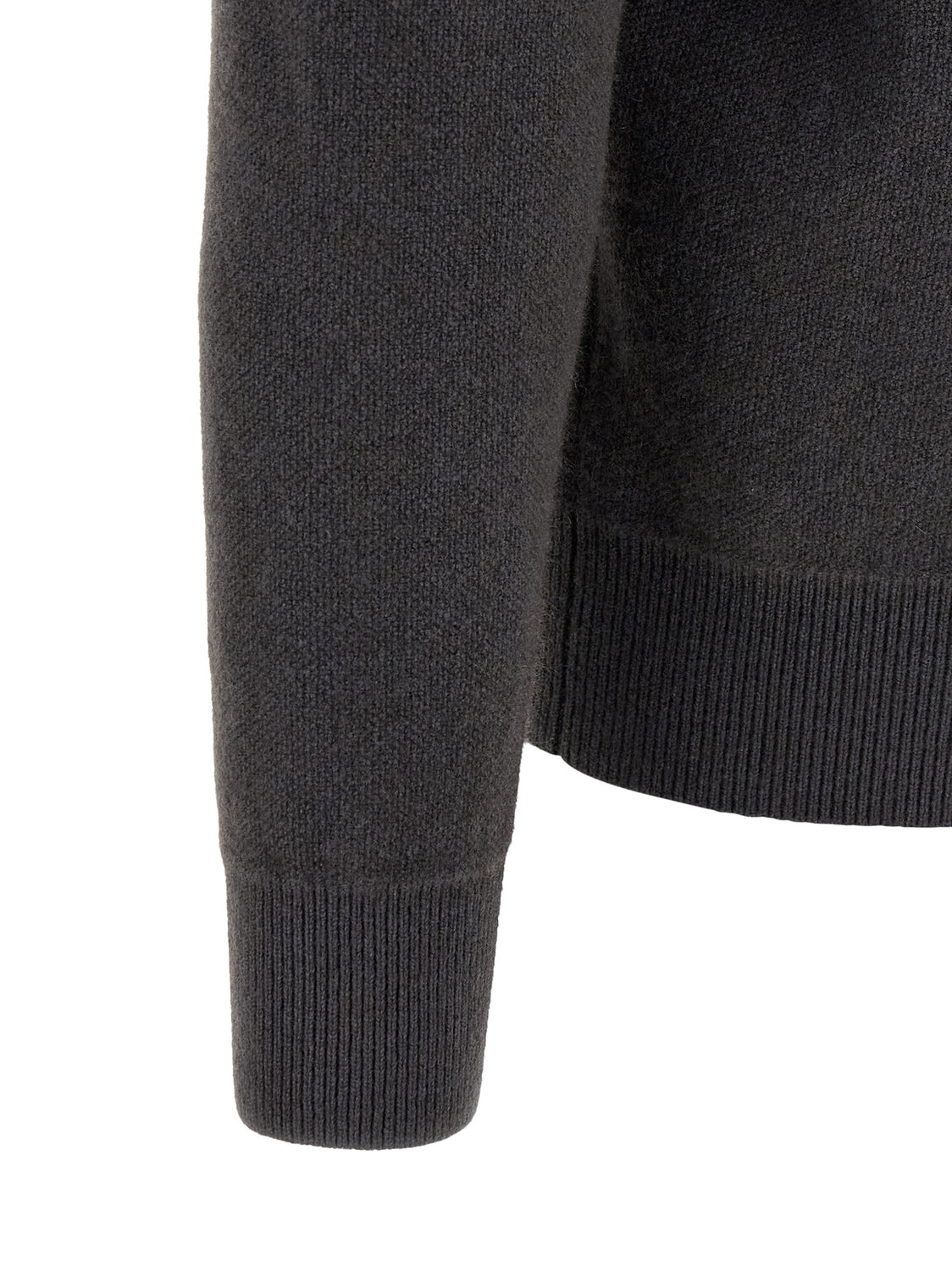 Gray Cashmere Cardigan