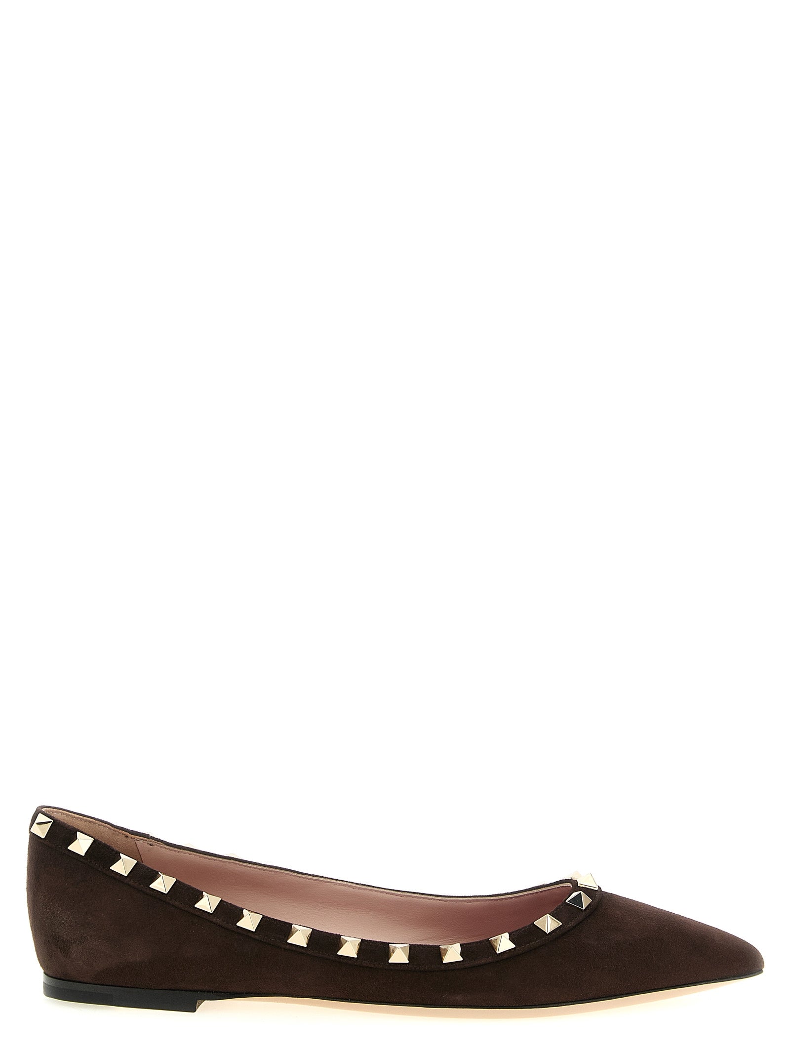 Brown Calfskin Ballet Flats