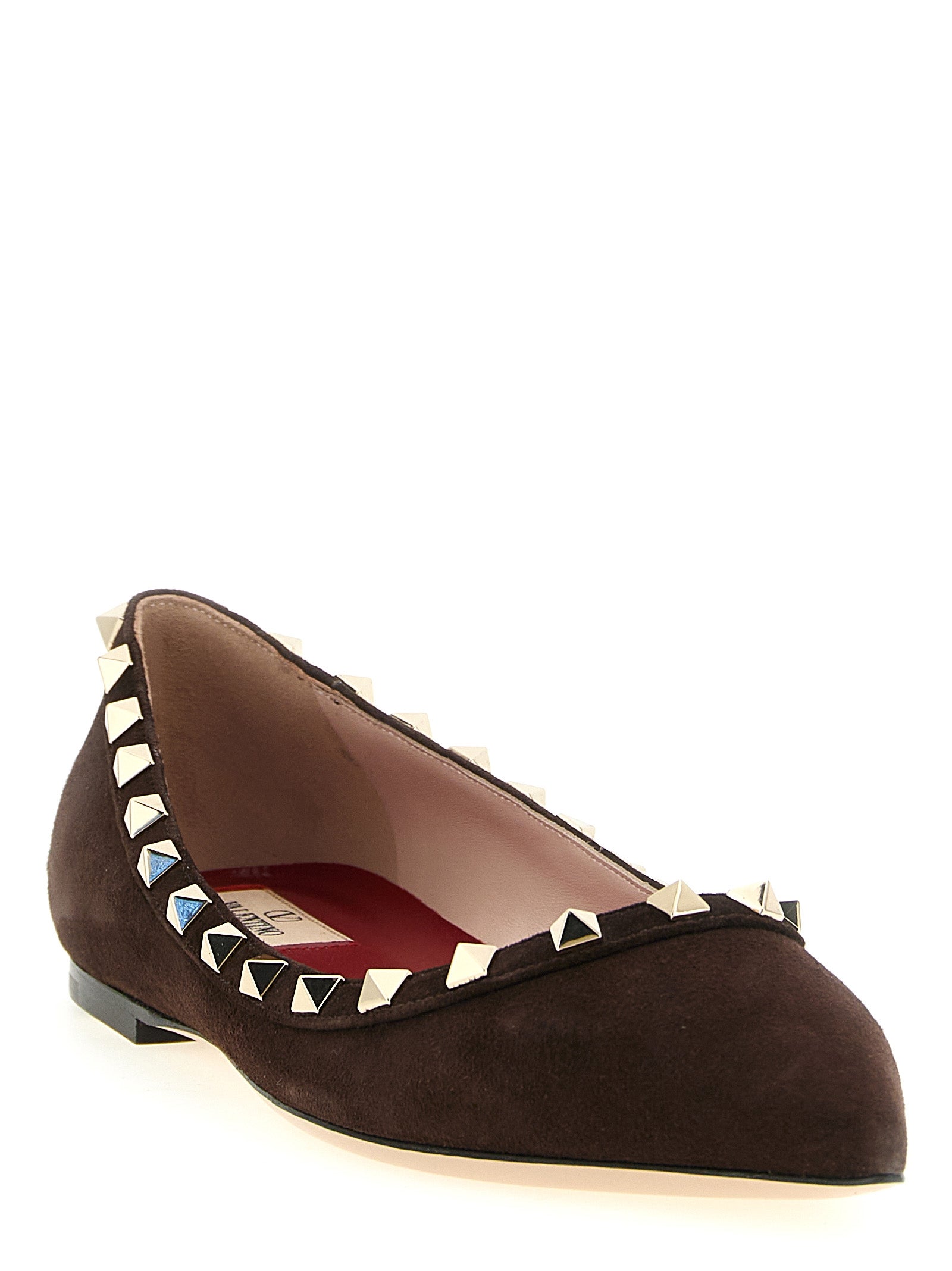 Brown Calfskin Ballet Flats