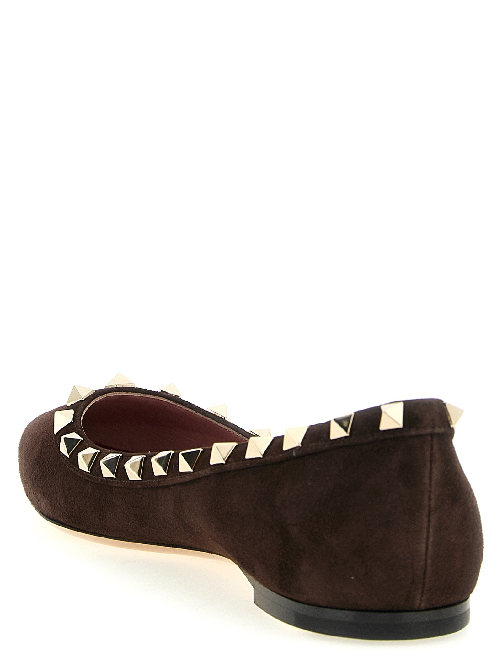 Brown Calfskin Ballet Flats