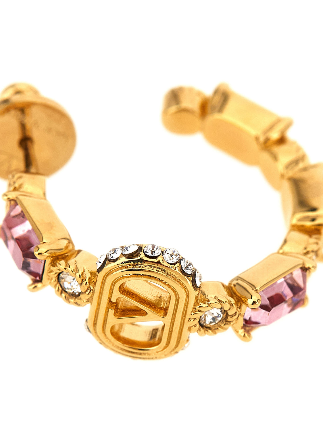 Gold Brass Earrings