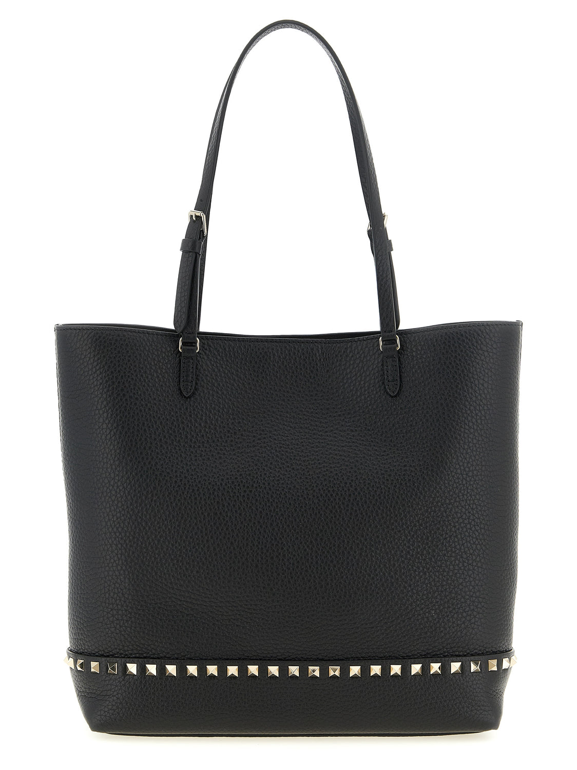Black Calfskin Shoulder Bag