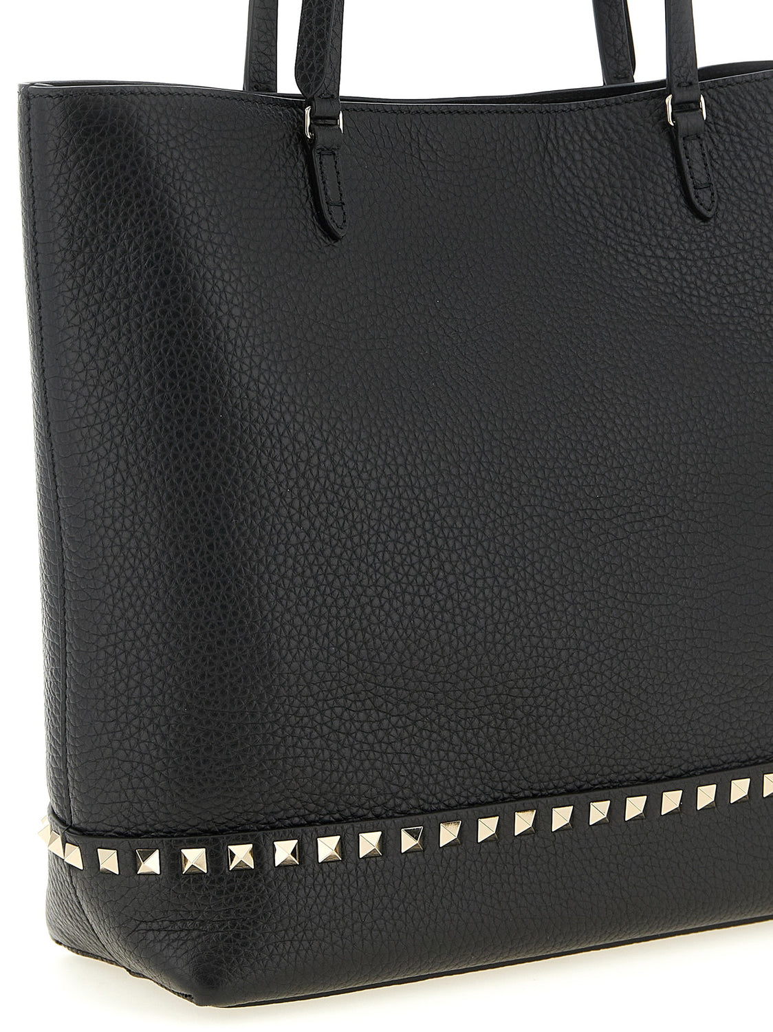 Black Calfskin Shoulder Bag