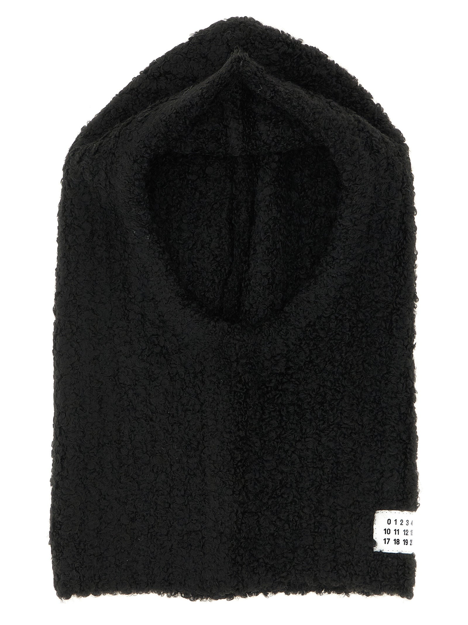 Black Marabou Hat