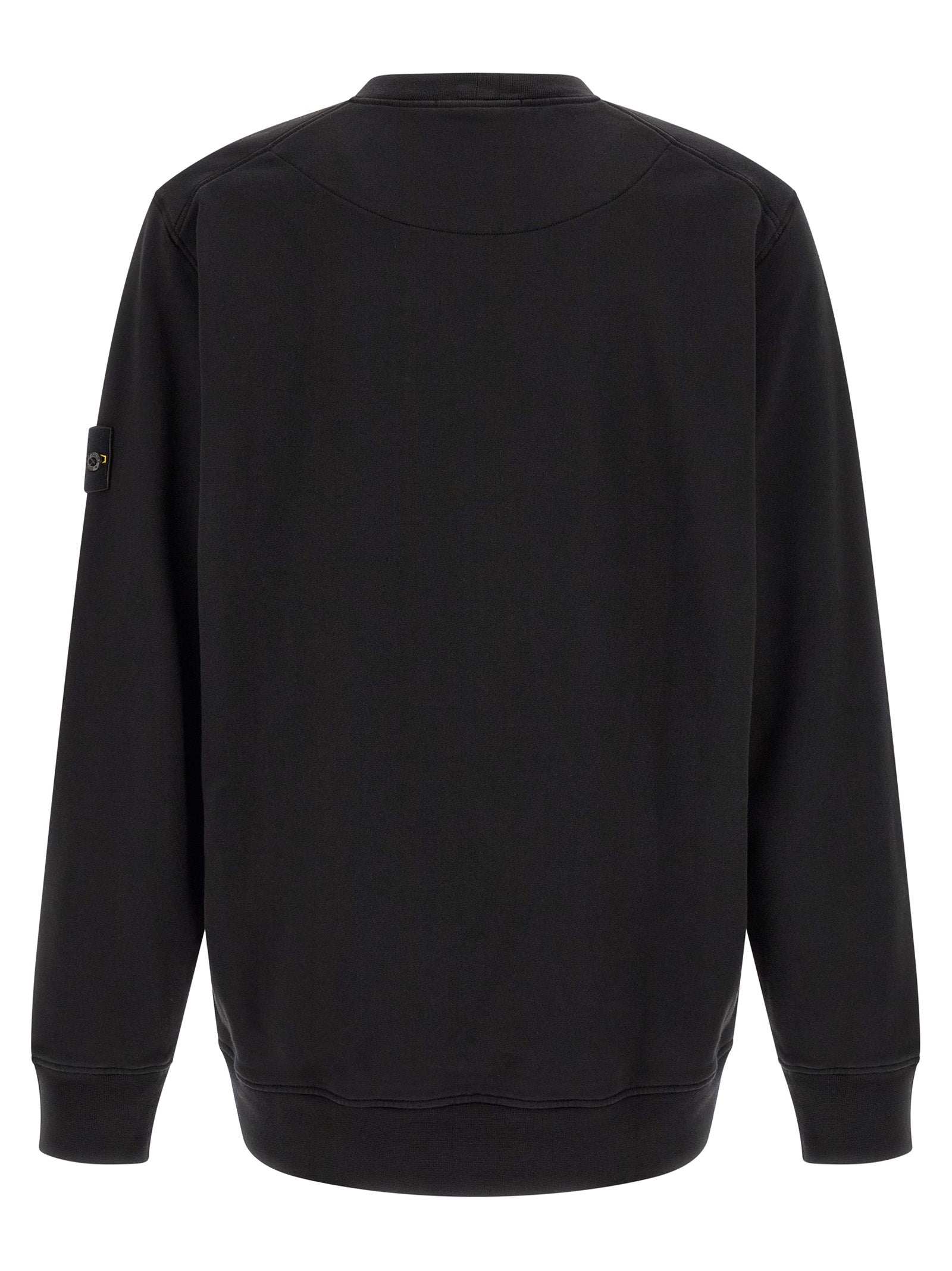 Black Cotton Sweatshirt