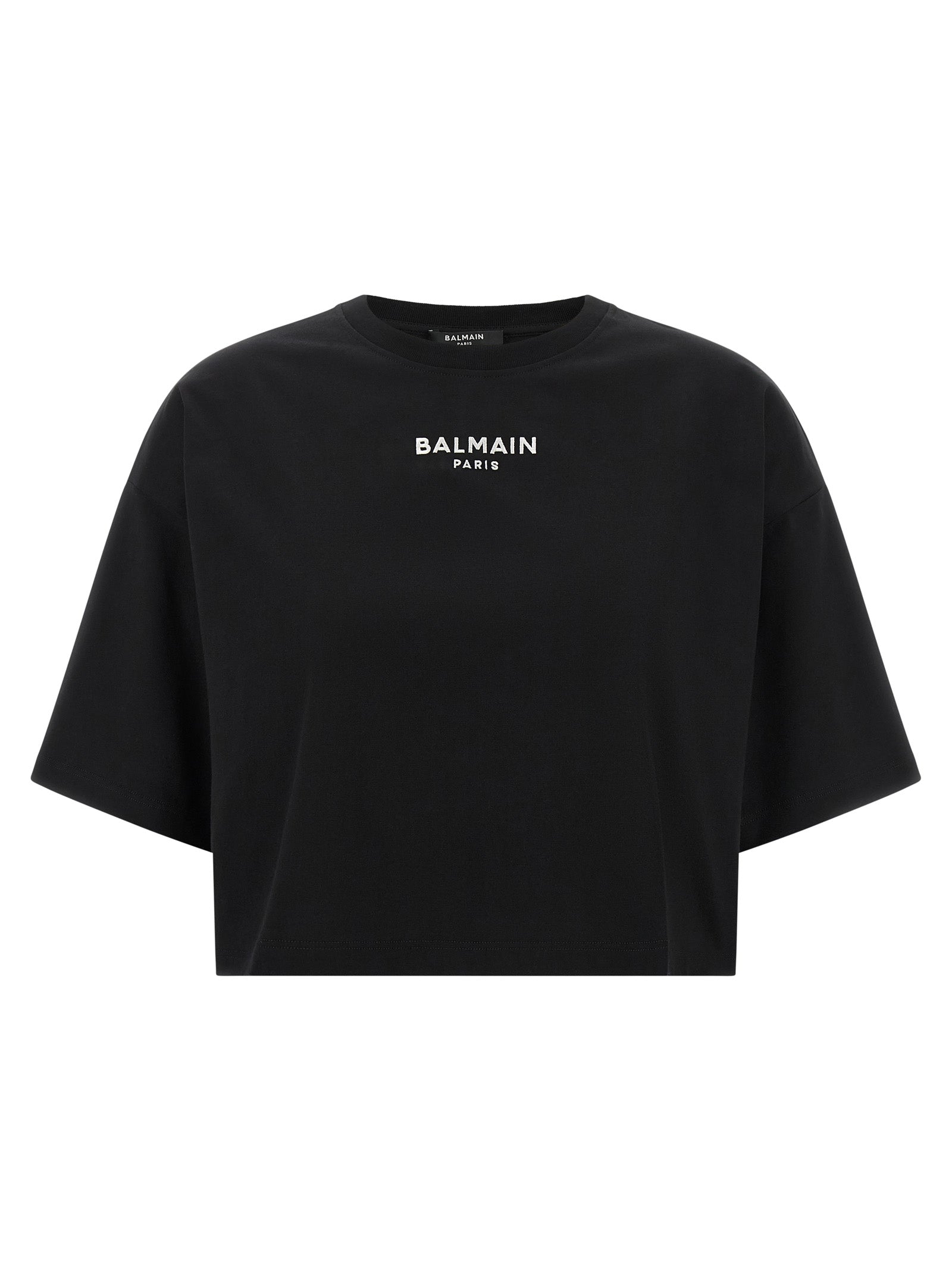 Black Cotton T-Shirt
