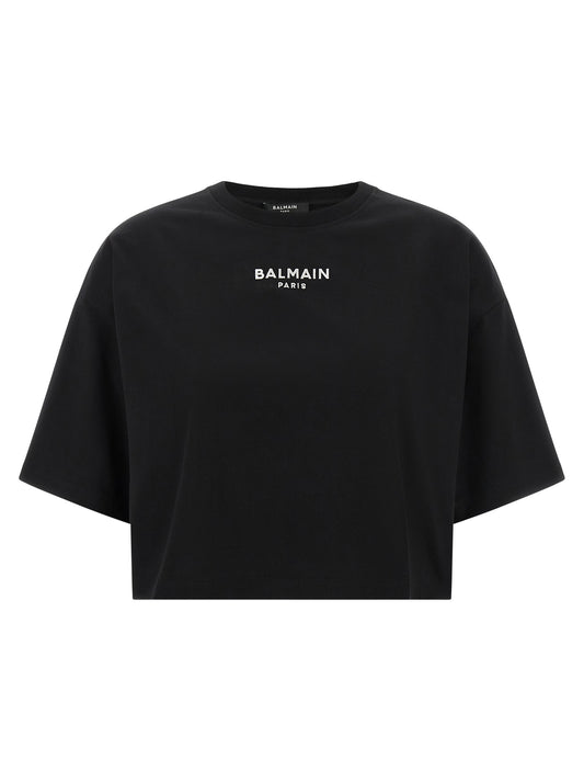 Black Cotton T-Shirt