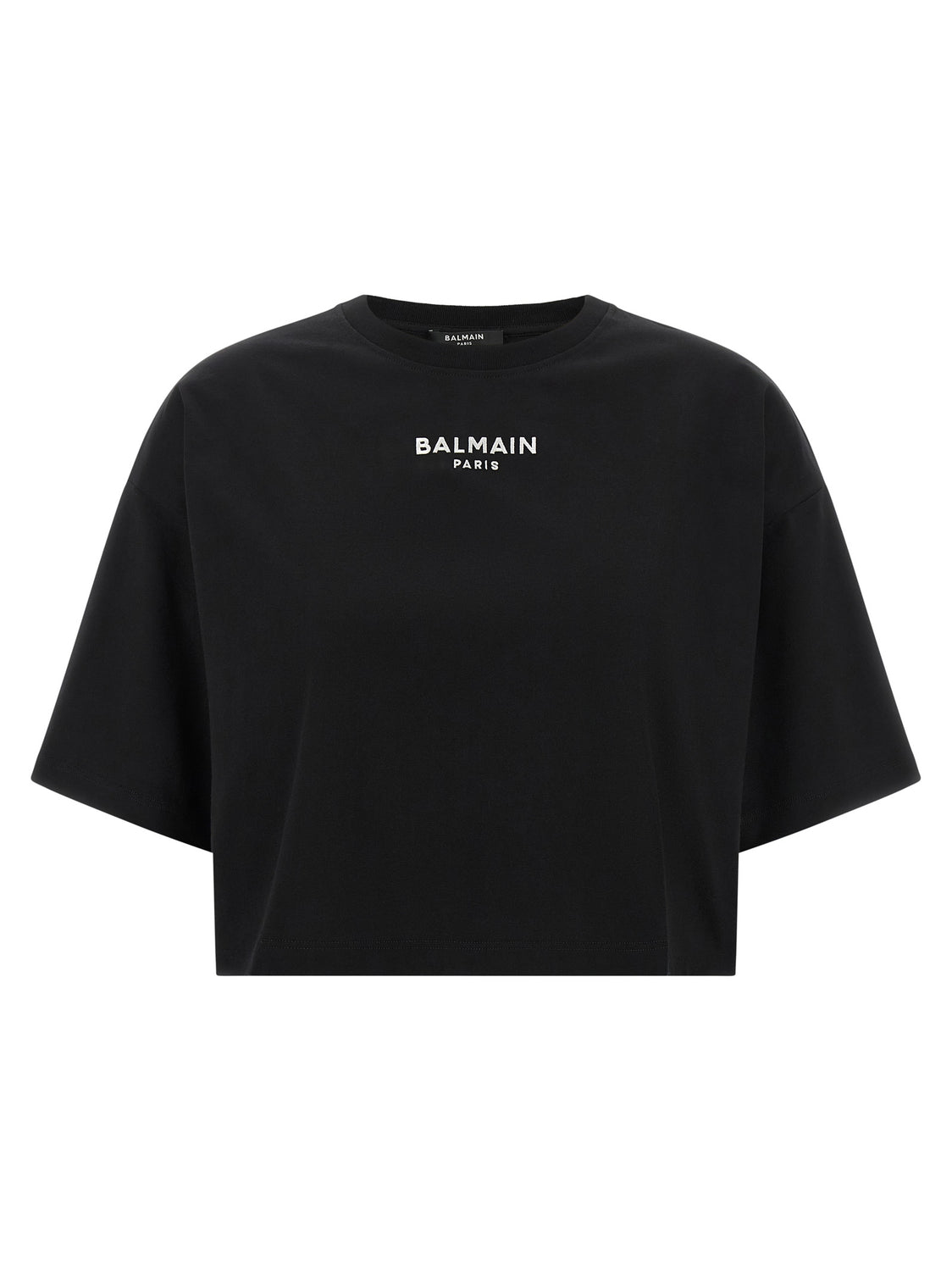 Black Cotton T-Shirt