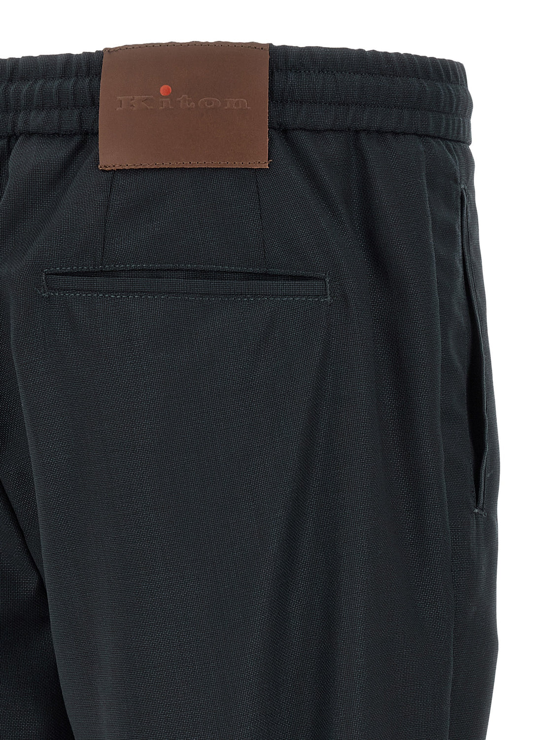Blue Wool Pants