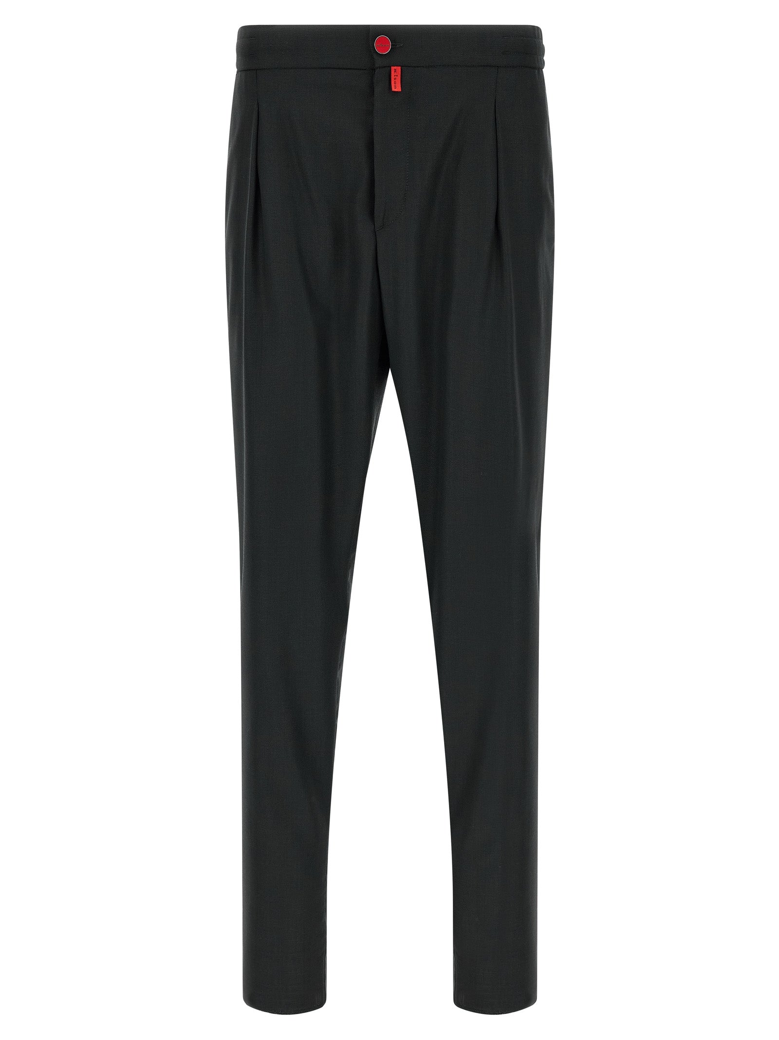 Gray Wool Casual Pants