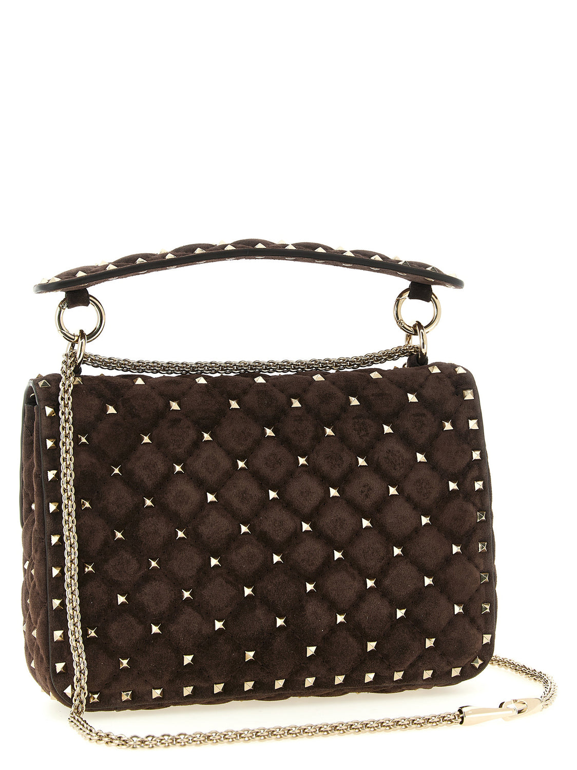 Brown Calfskin Crossbody Bag