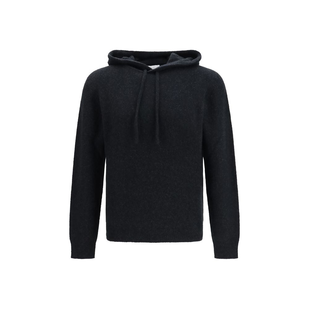 Black Wool Oves Aries Hoodie
