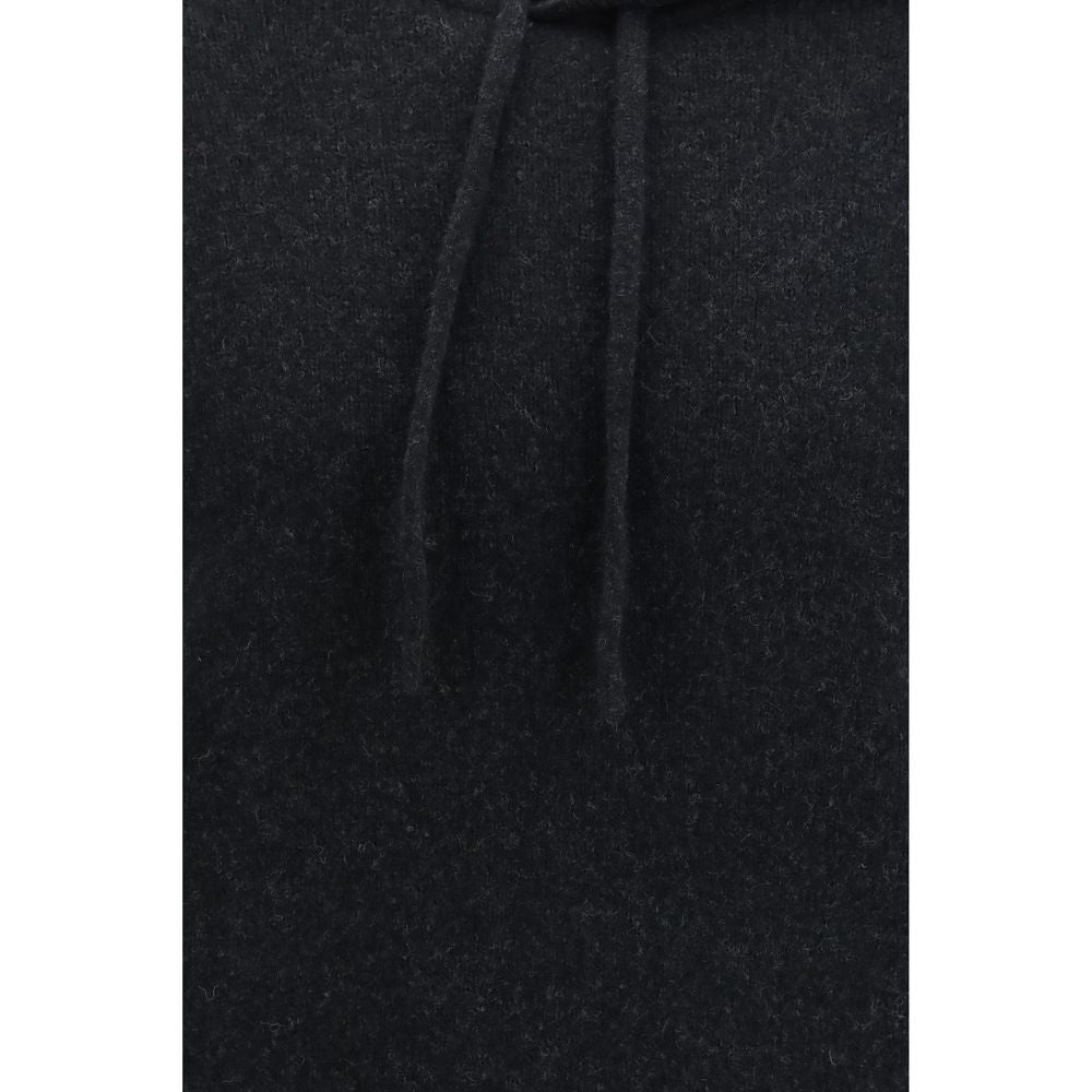 Black Wool Oves Aries Hoodie