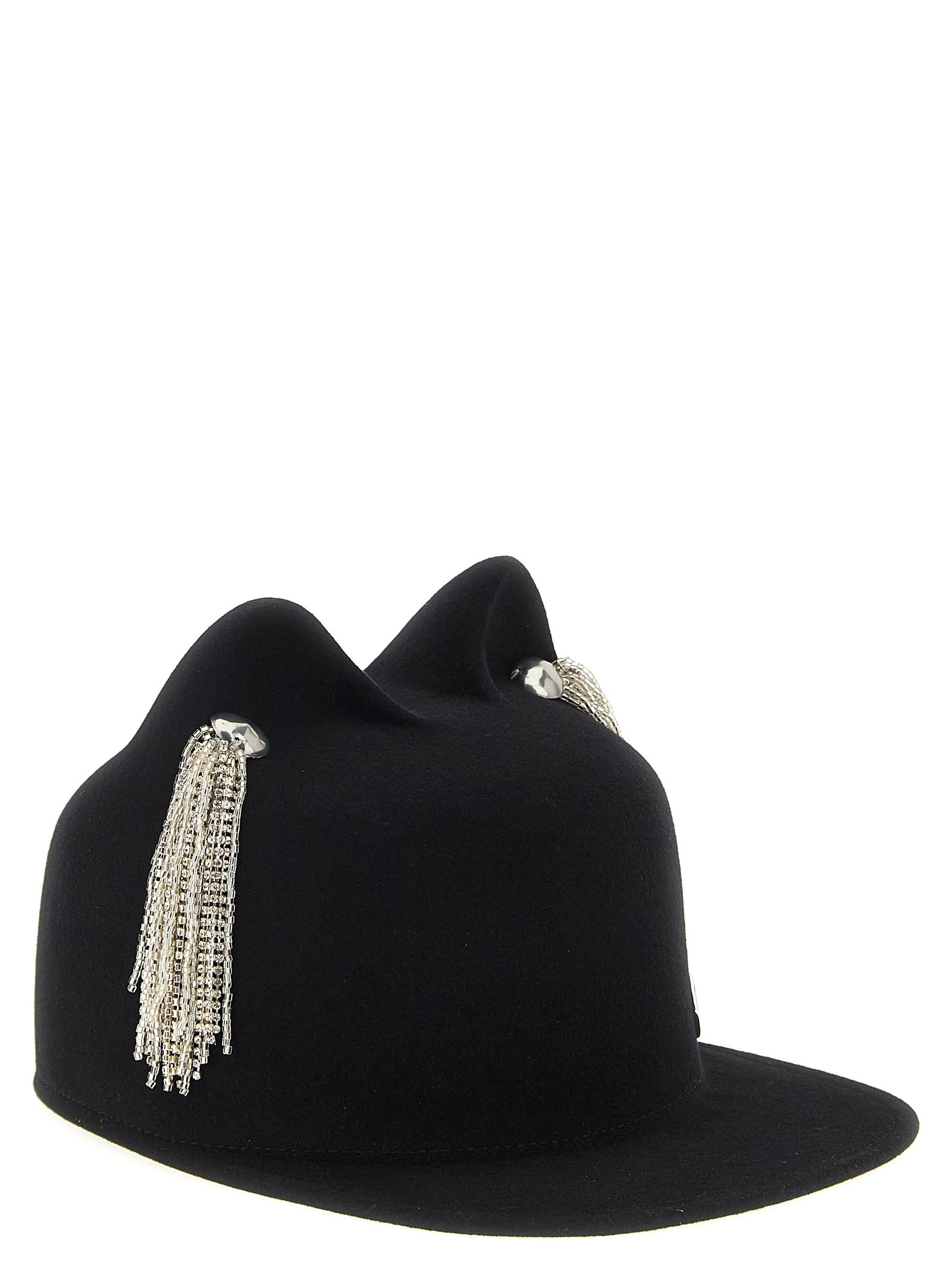 Black Wool Hat
