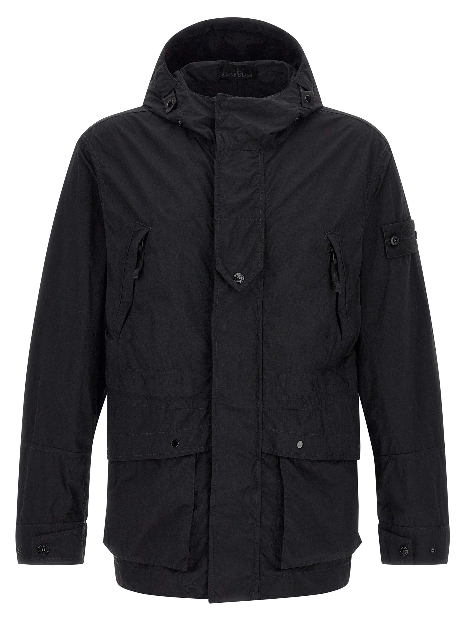Black Polyamide Shell Jacket