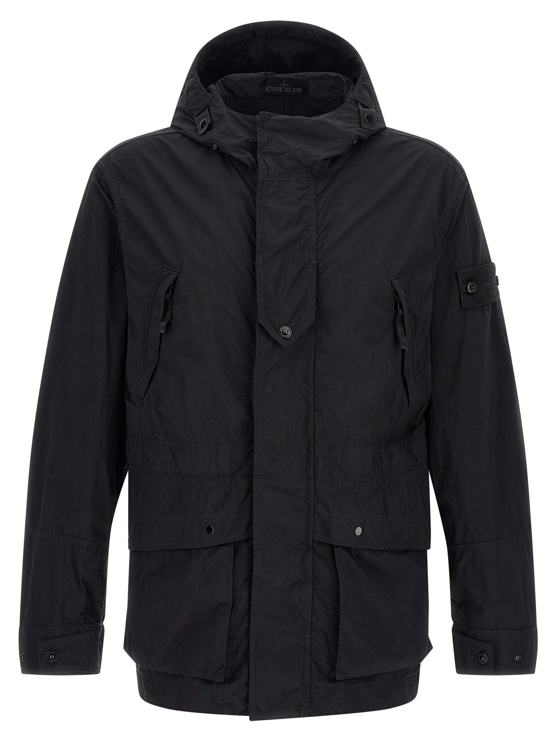 Black Polyamide Shell Jacket