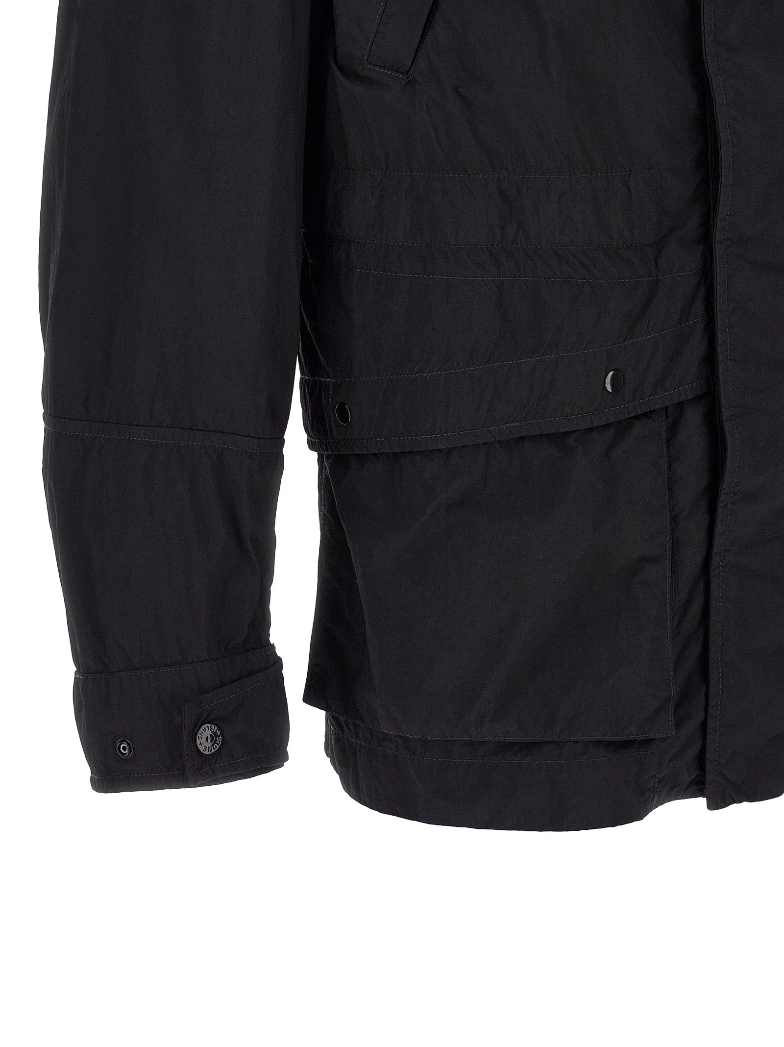 Black Polyamide Shell Jacket