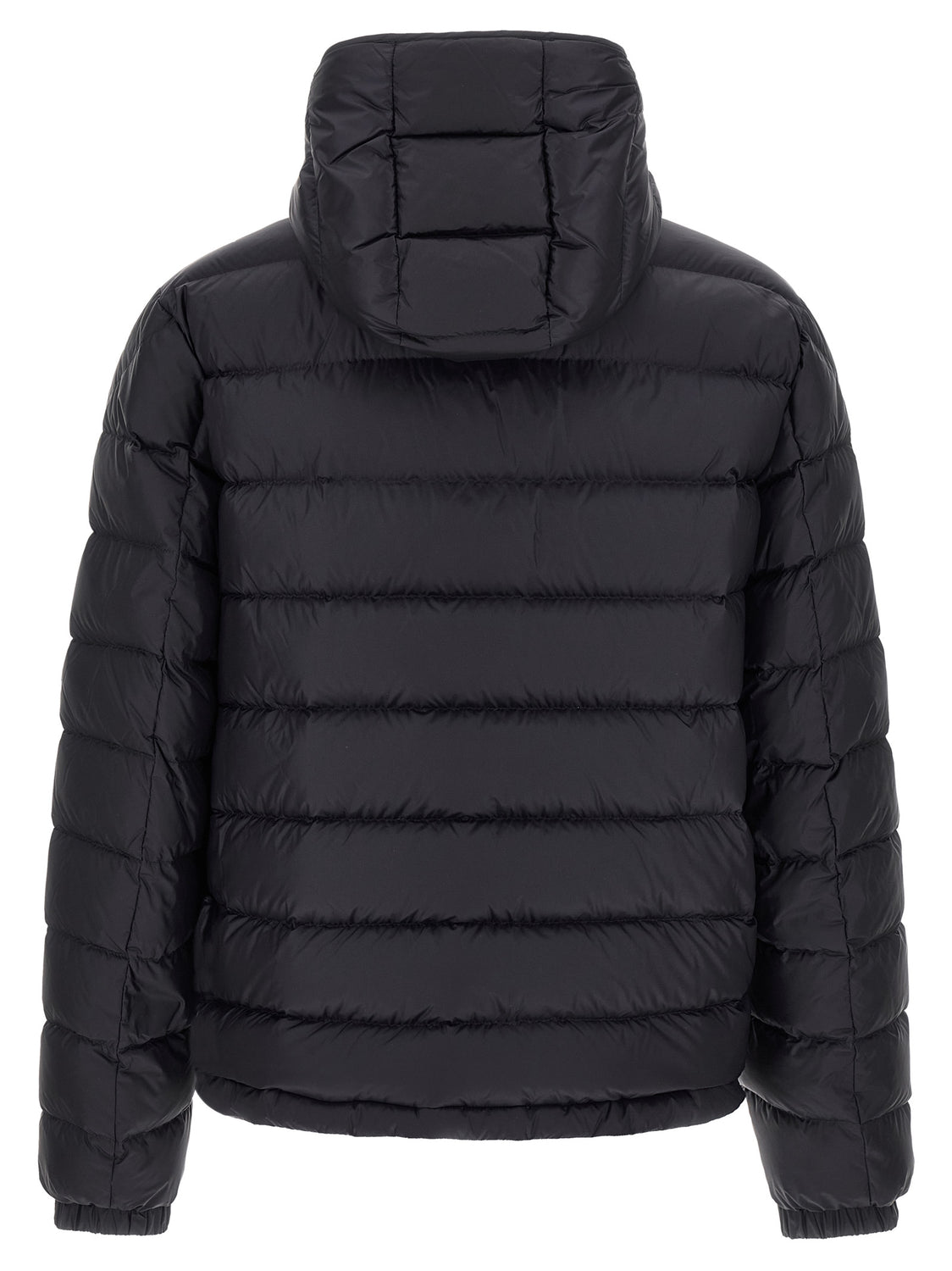 Blue Polyamide Full-Length Jacket