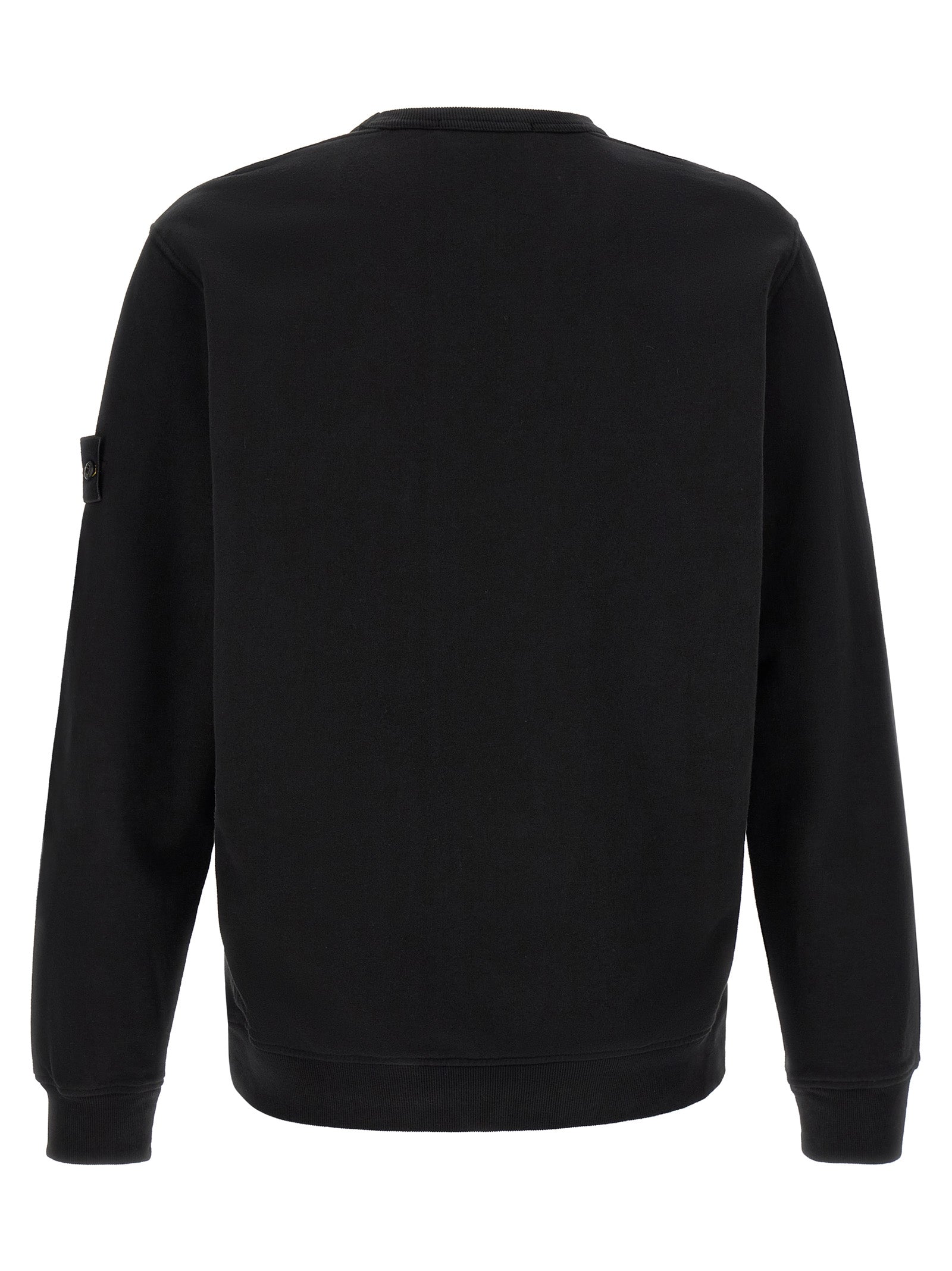 Black Cotton Sweatshirt