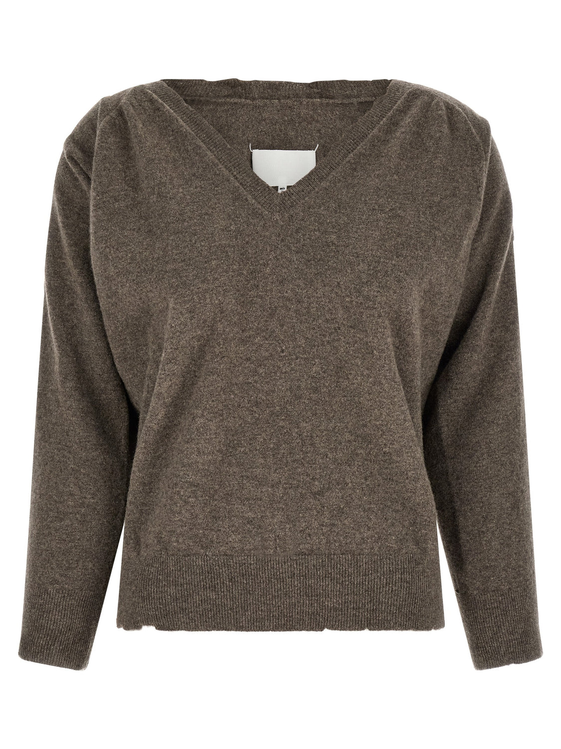 Brown Virgin Wool Cardigan