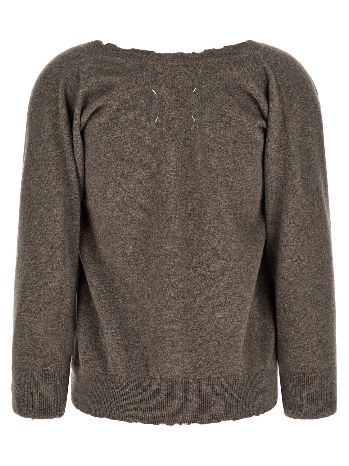 Brown Virgin Wool Cardigan