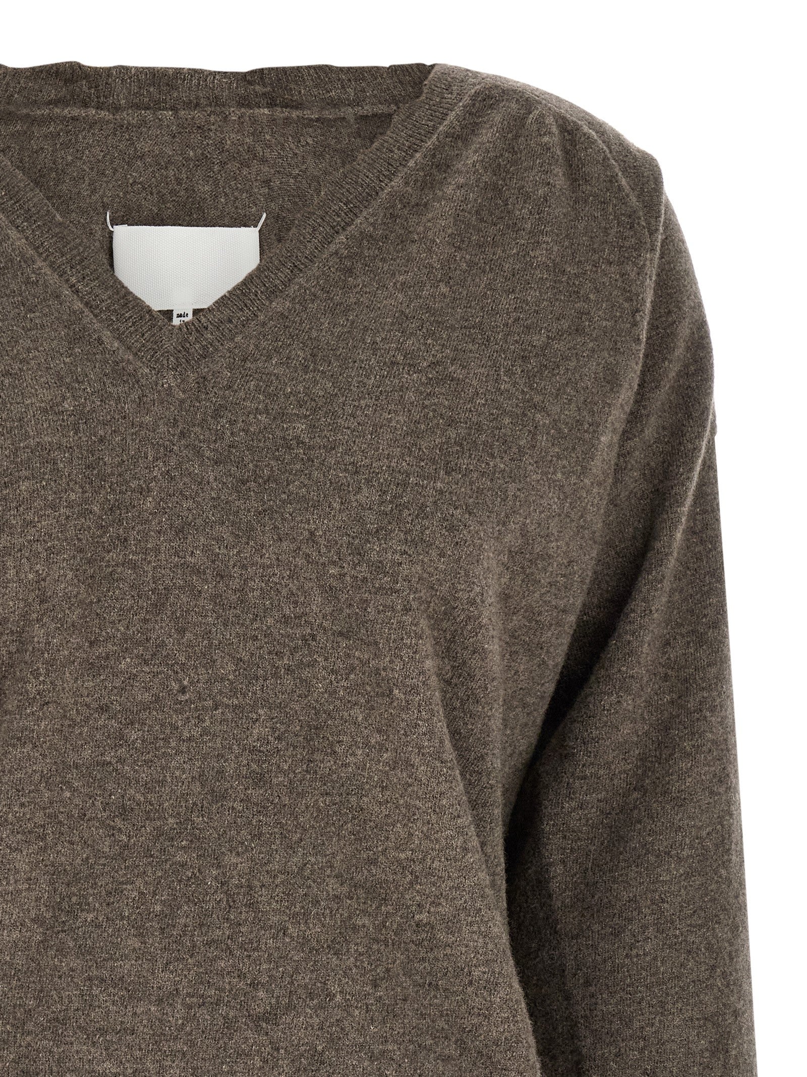 Brown Virgin Wool Cardigan