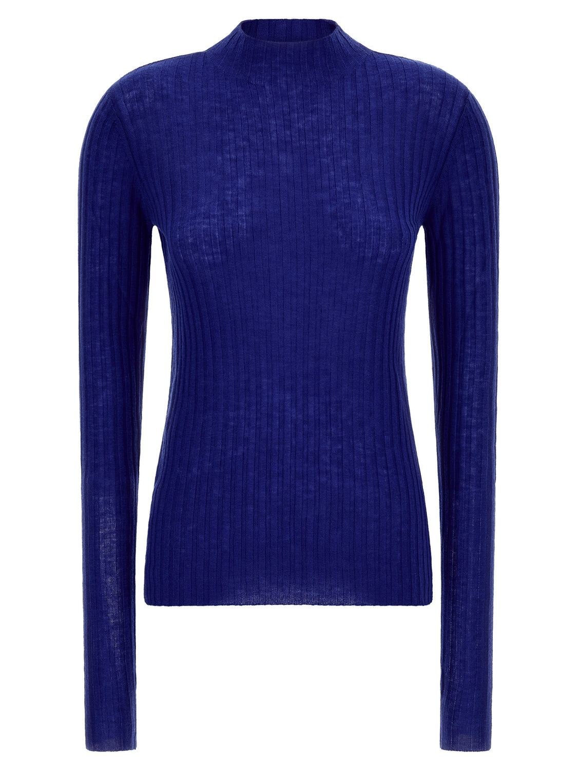 Blue Wool Cardigan