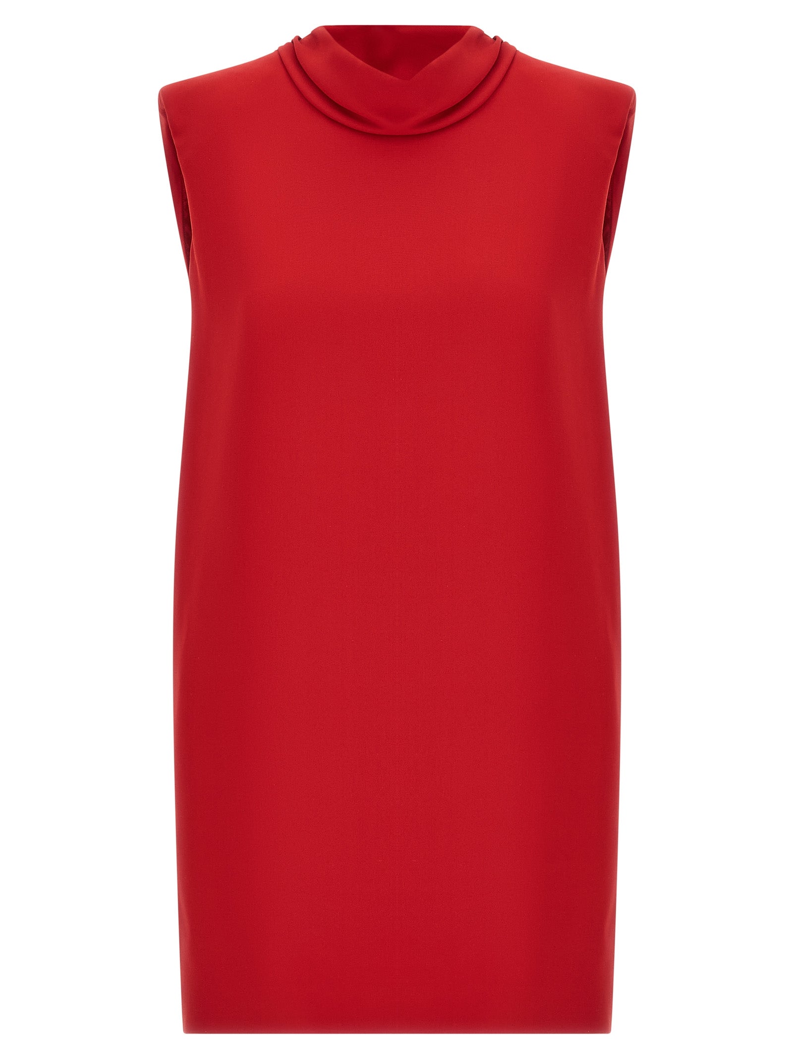 Multicolor Silk Short Dress