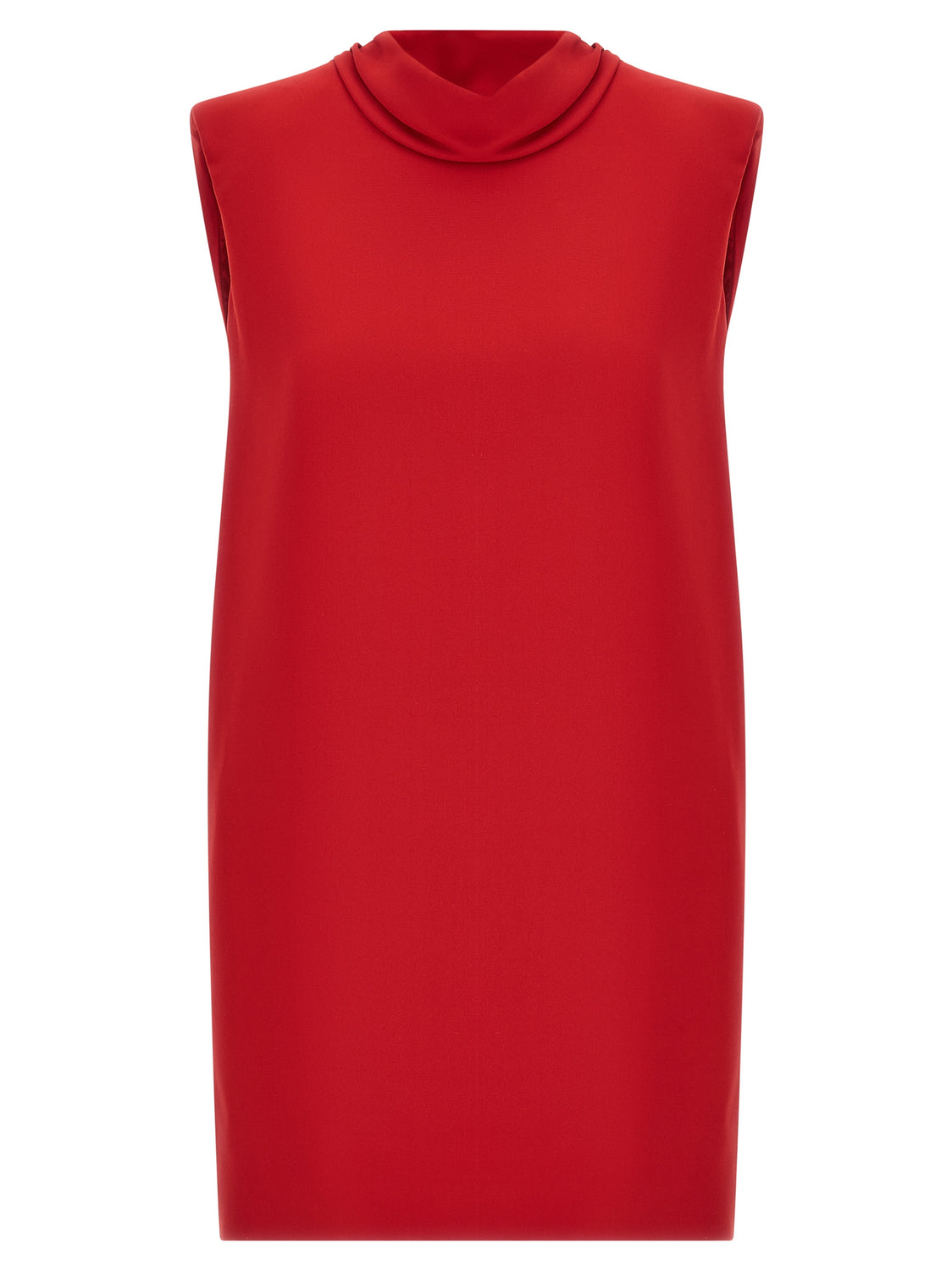 Multicolor Silk Short Dress