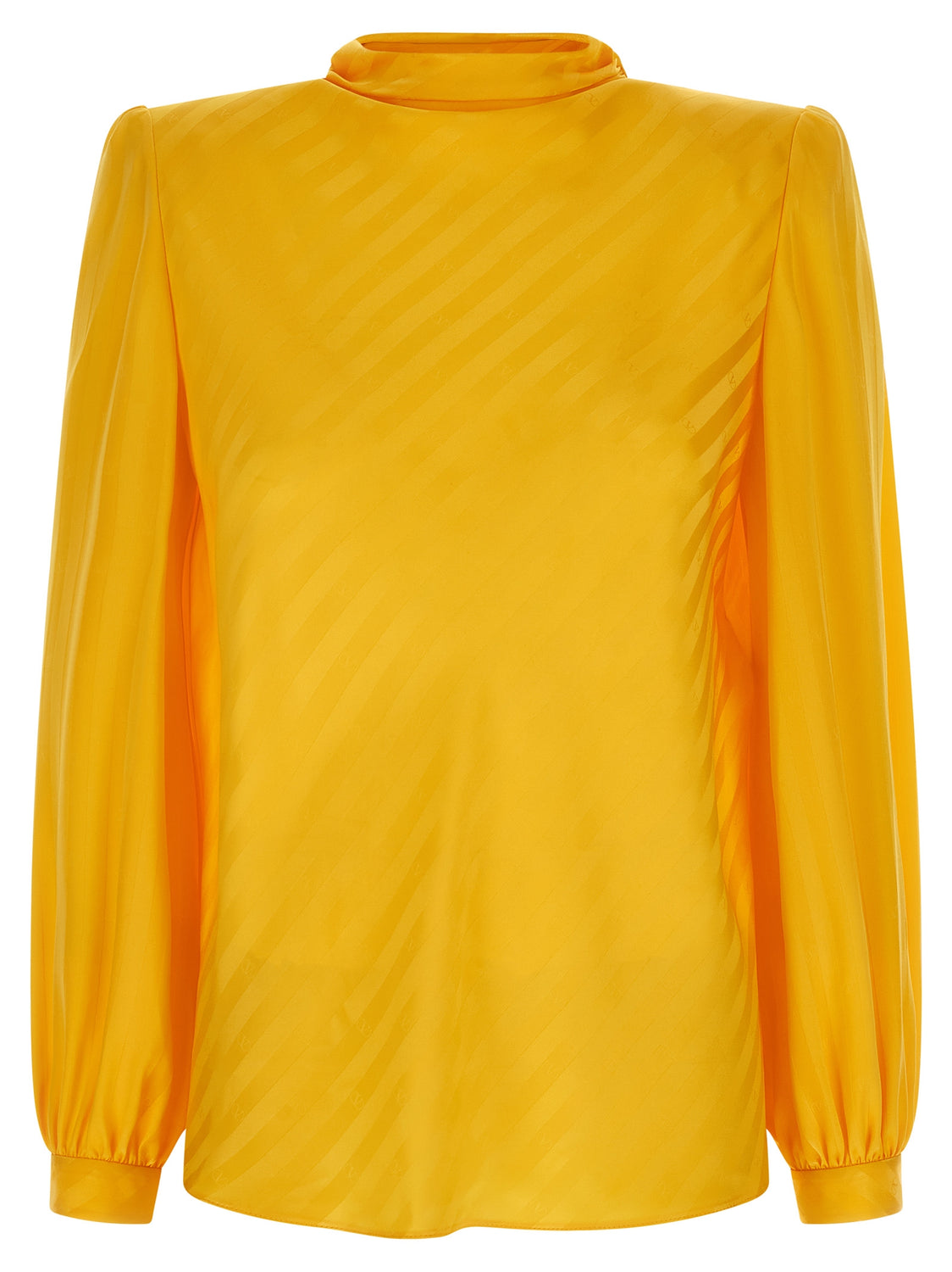Bicolor Silk Blouse