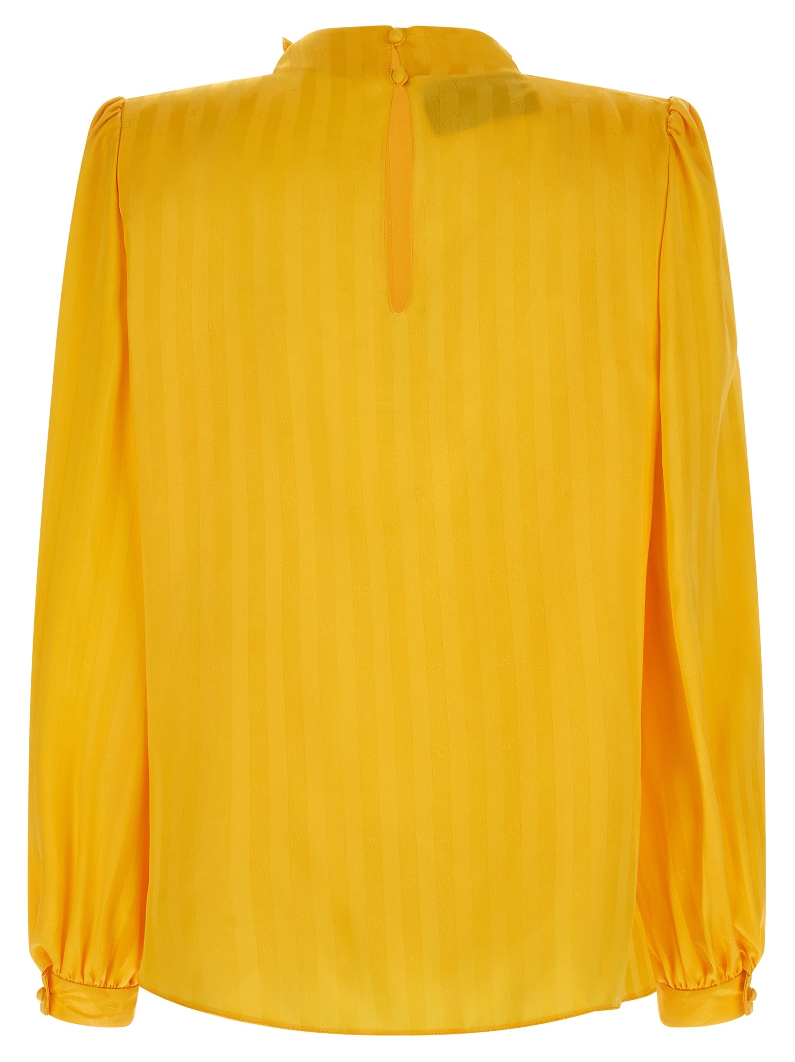 Bicolor Silk Blouse