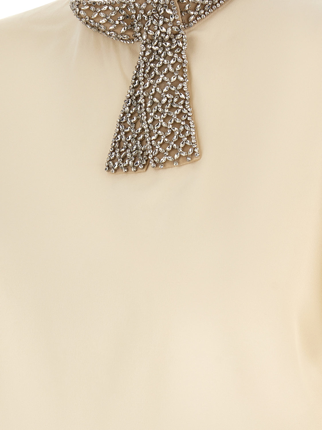 White Silk Tank Tops